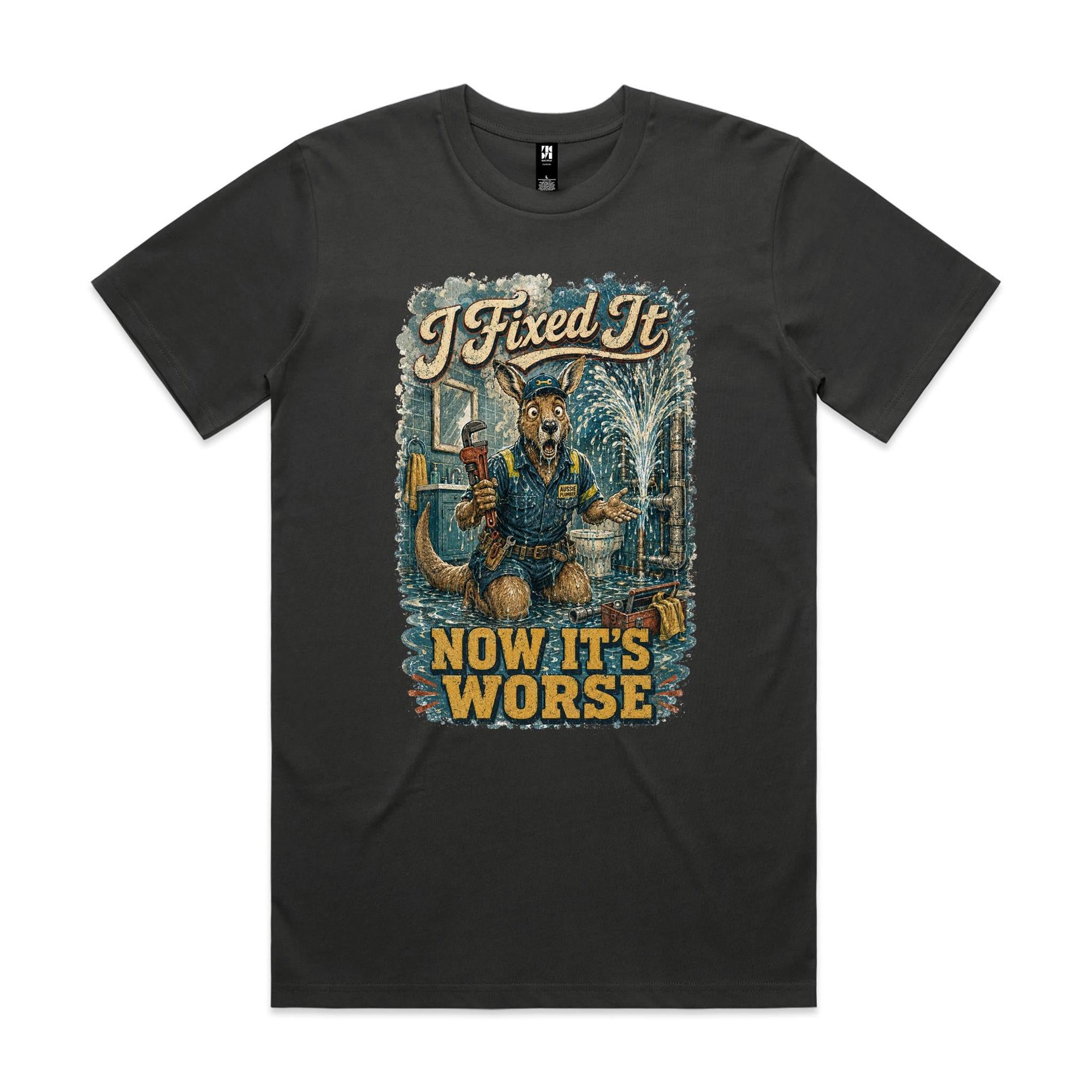 I Fixed It — Now It's Worse | Kangaroo Plumber Tee