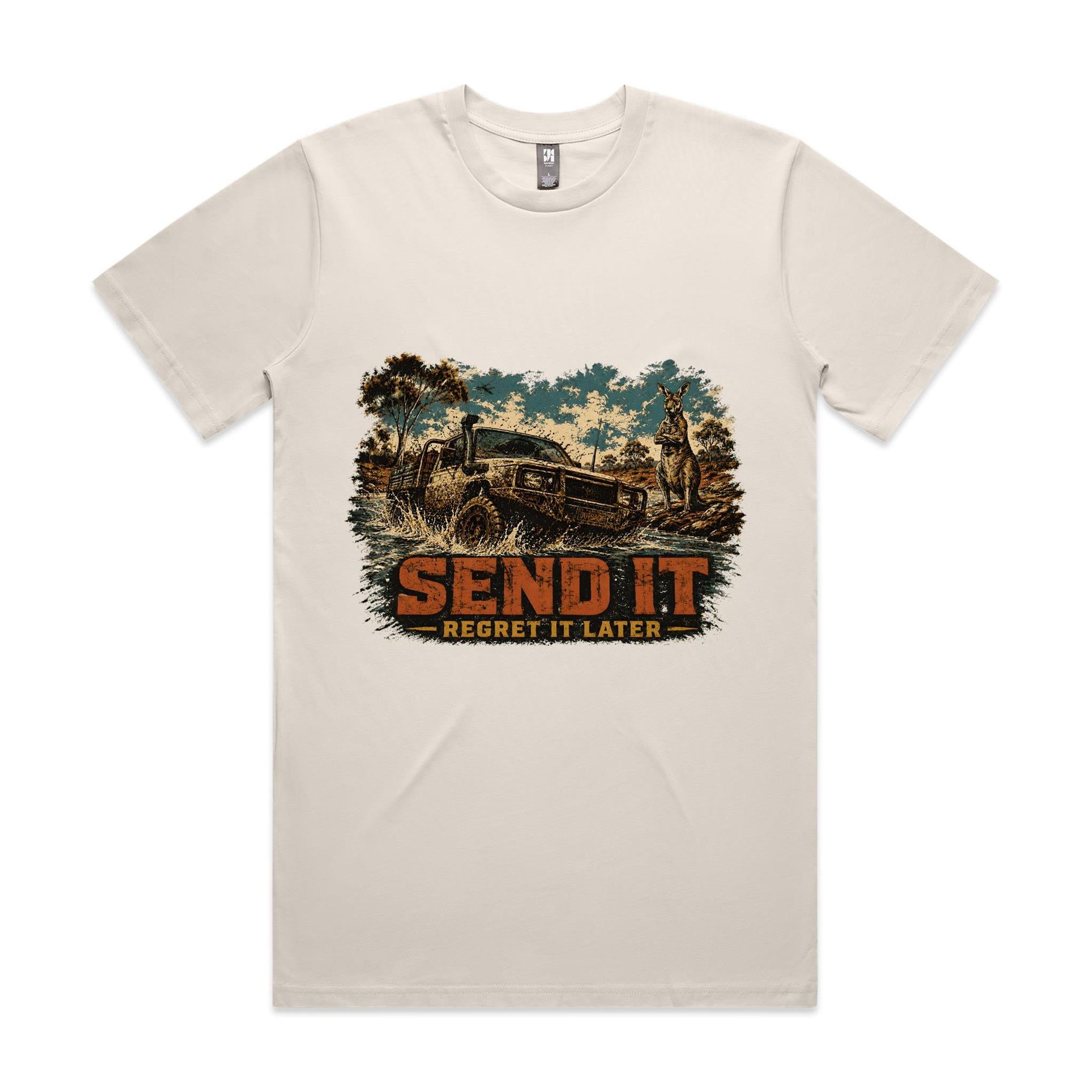 Send It, Regret It Later — 4WD Kangaroo Tee