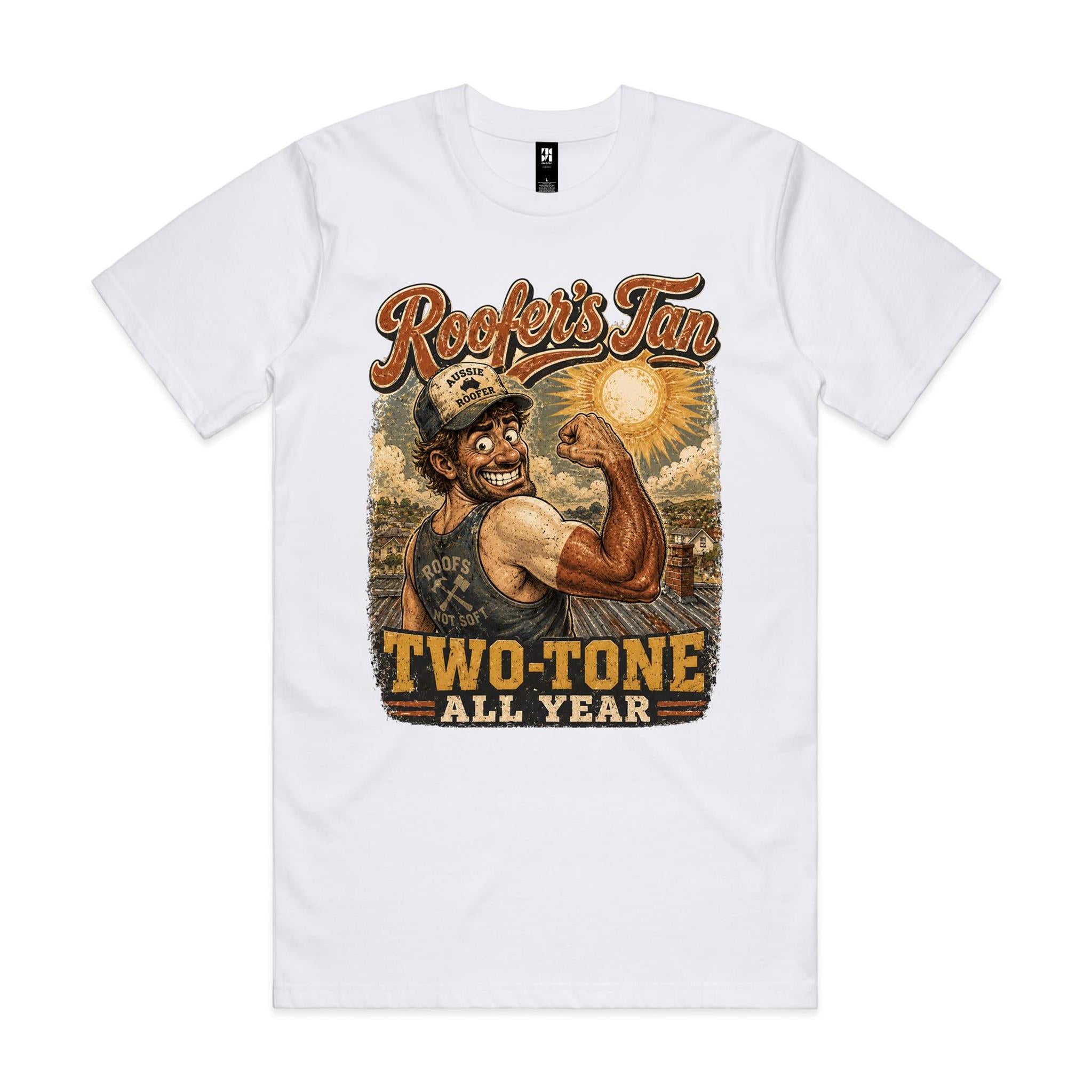 Roofer's Tan | Roofers Tee