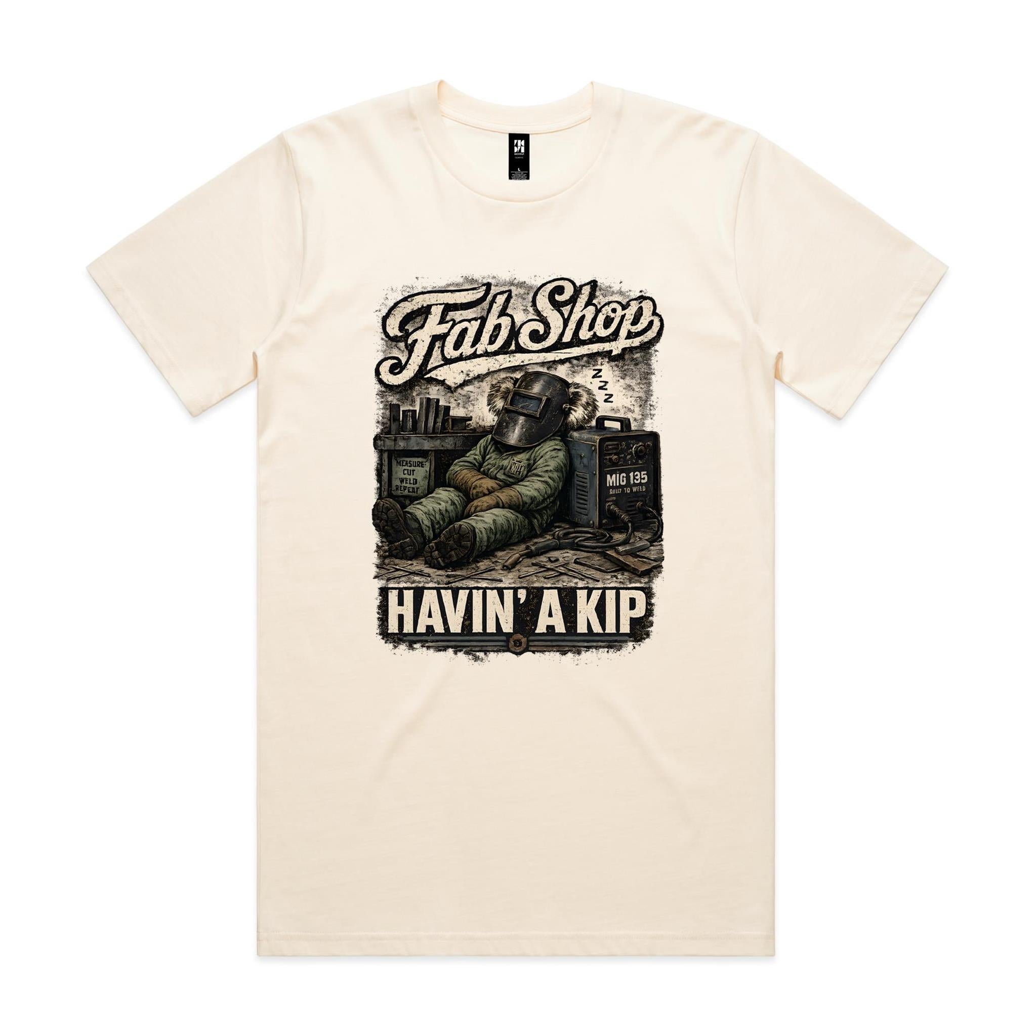 Fab Shop — Havin' a Kip | Welder Tee