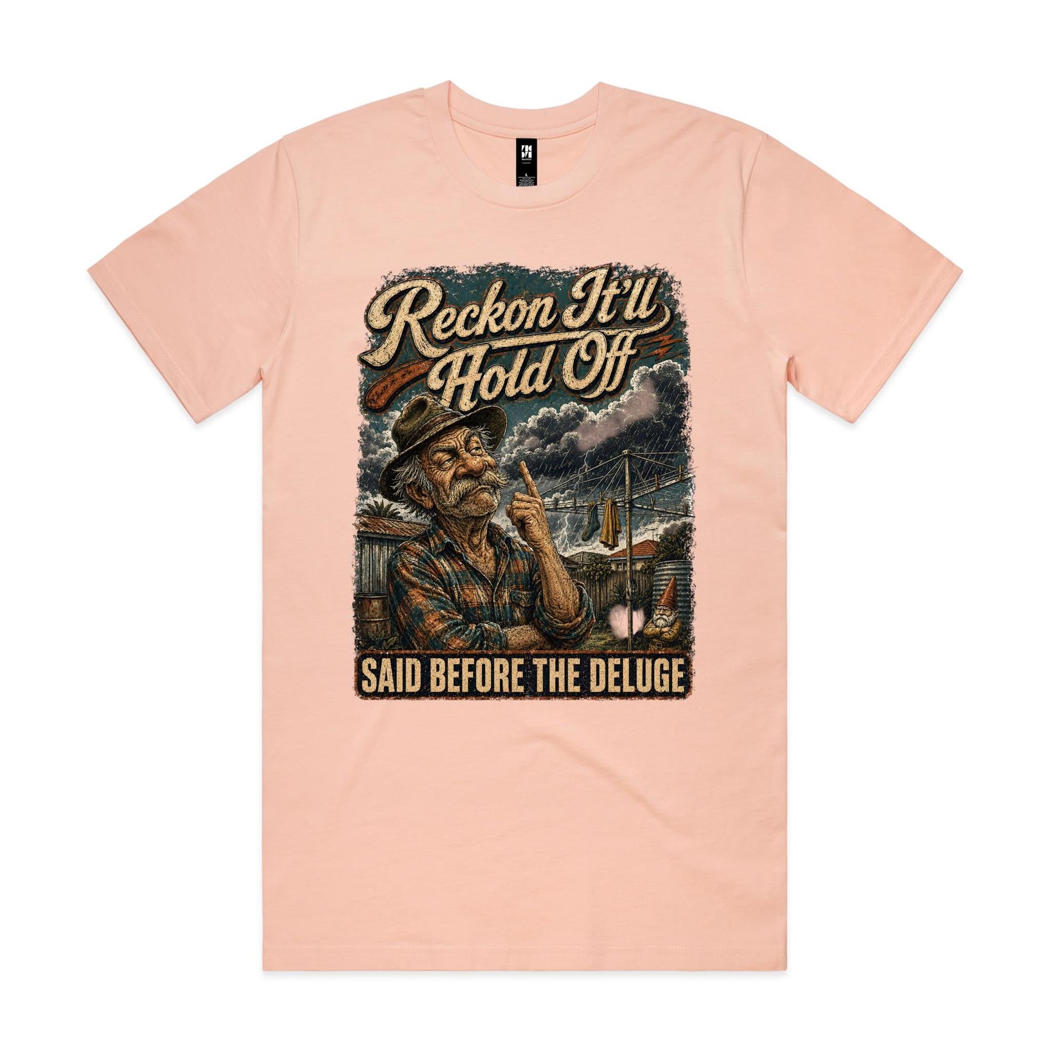 Reckon It'll Hold Off | Backyard Forecaster Tee