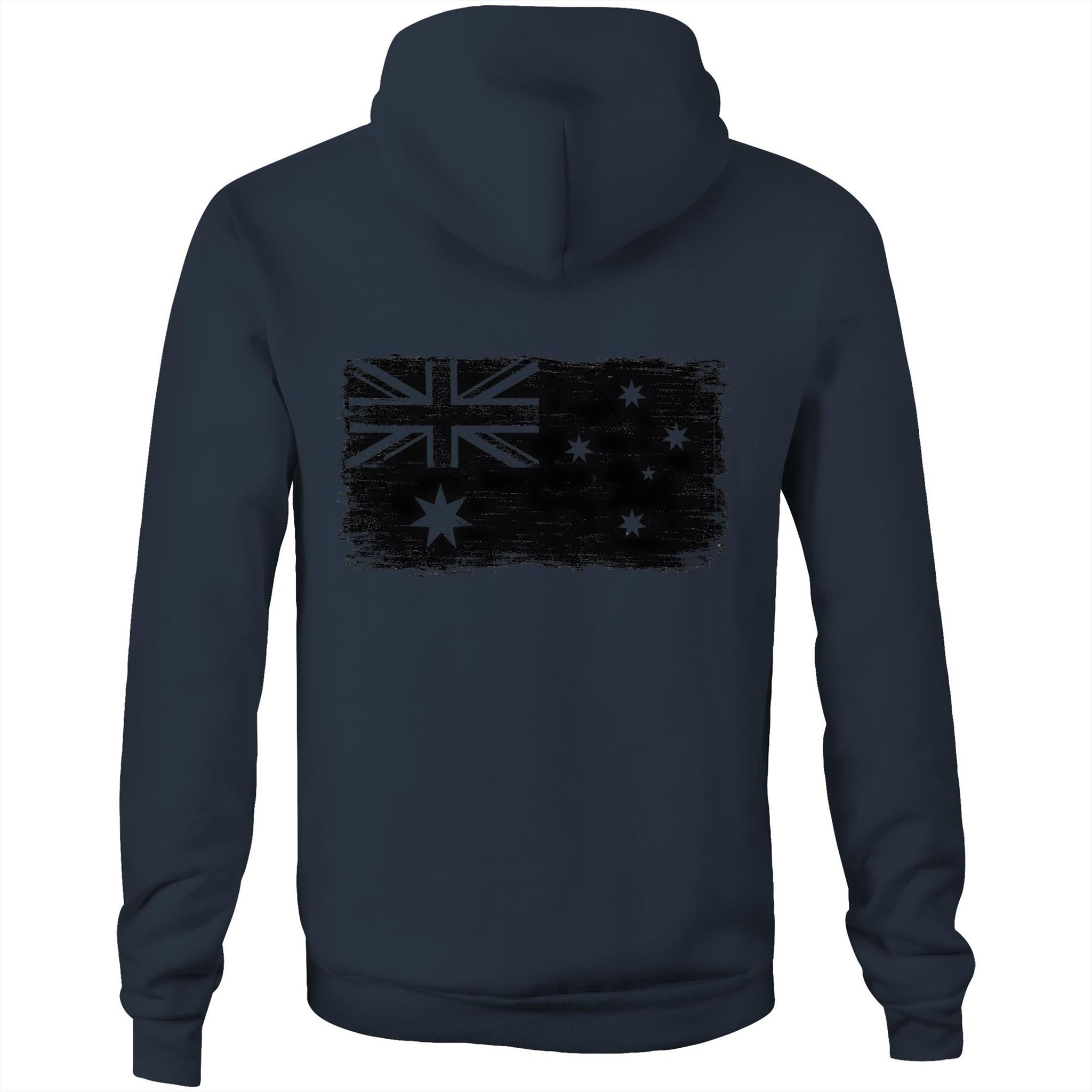 Black Australian Flag  Hoodie | Hoodies