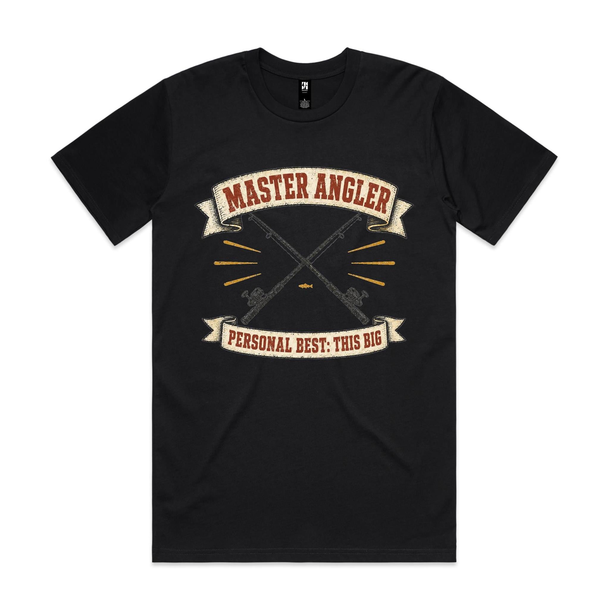 Master Angler — Personal Best: This Big | Fishing Tee