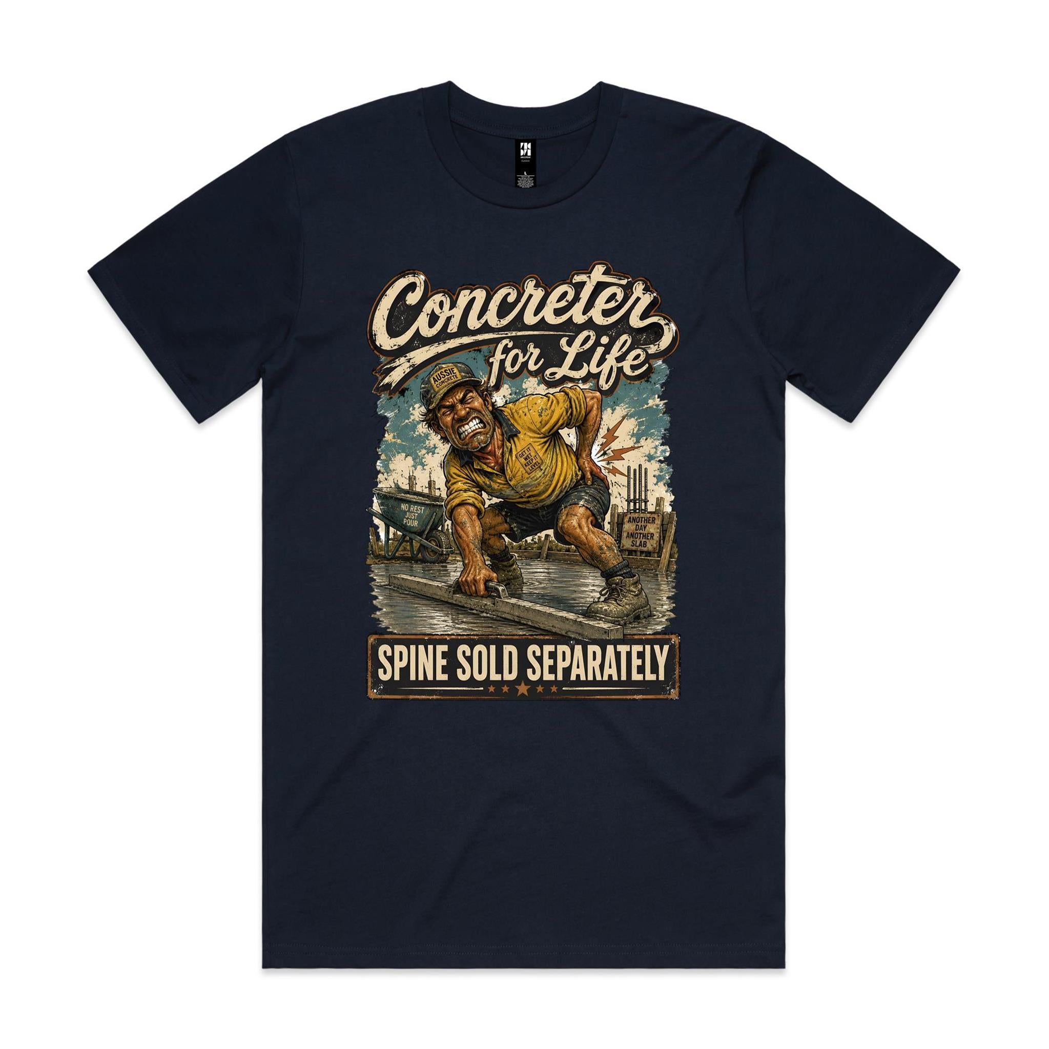 Concreter for Life | Concreters Tee