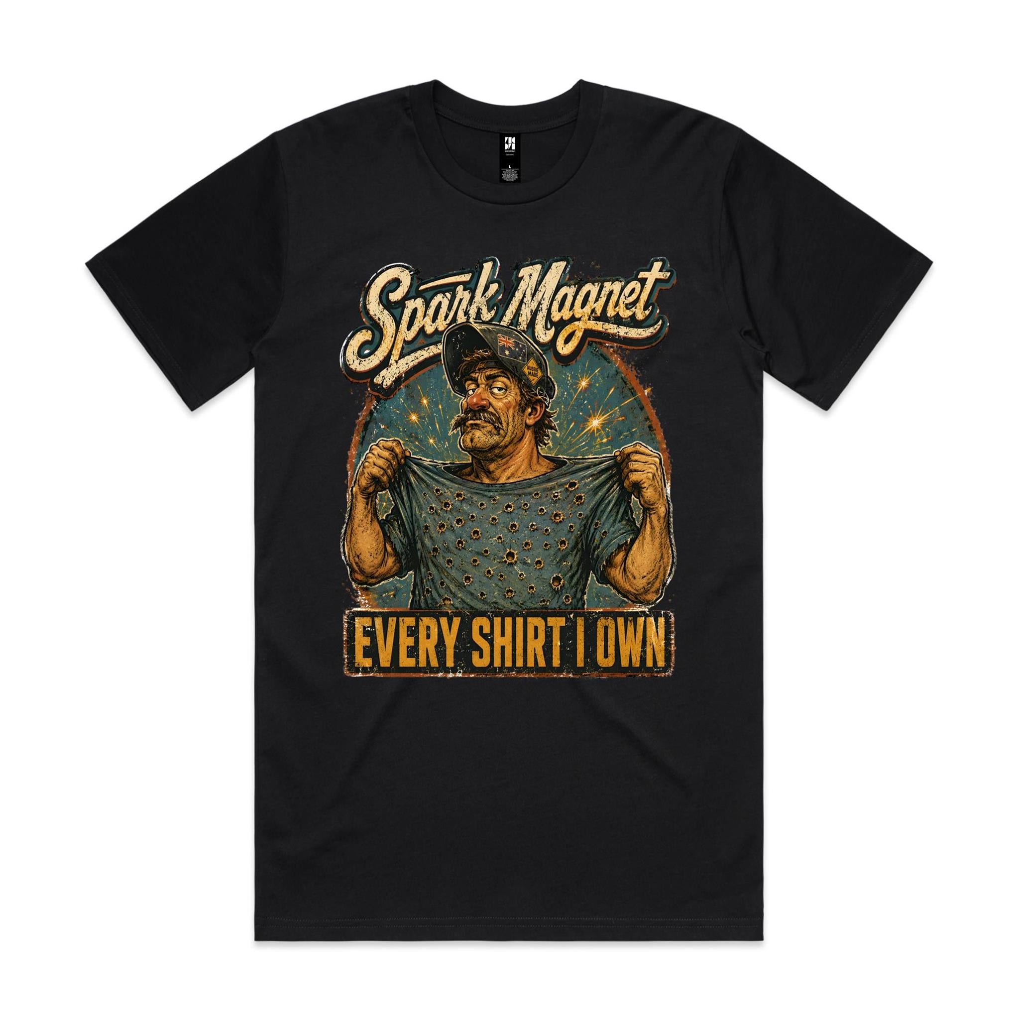 Spark Magnet | Welders Tee
