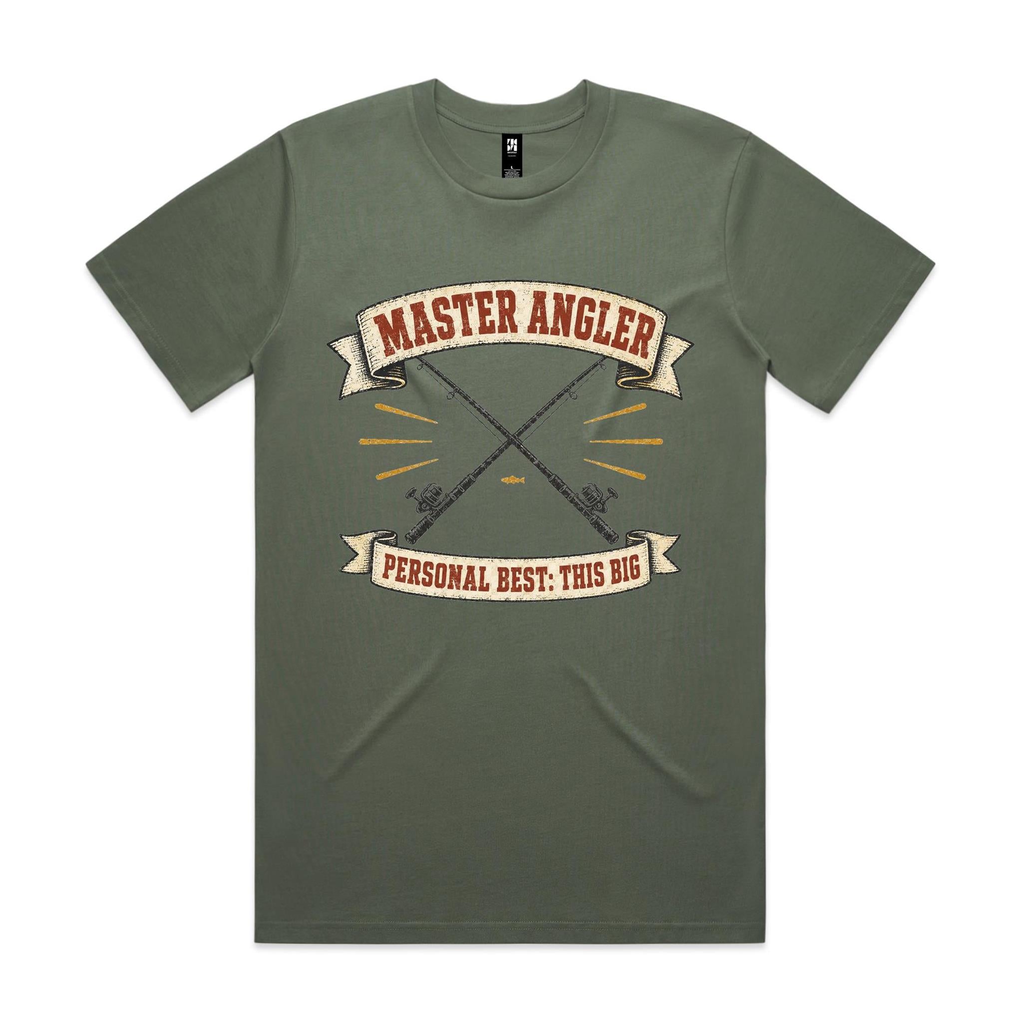 Master Angler — Personal Best: This Big | Fishing Tee