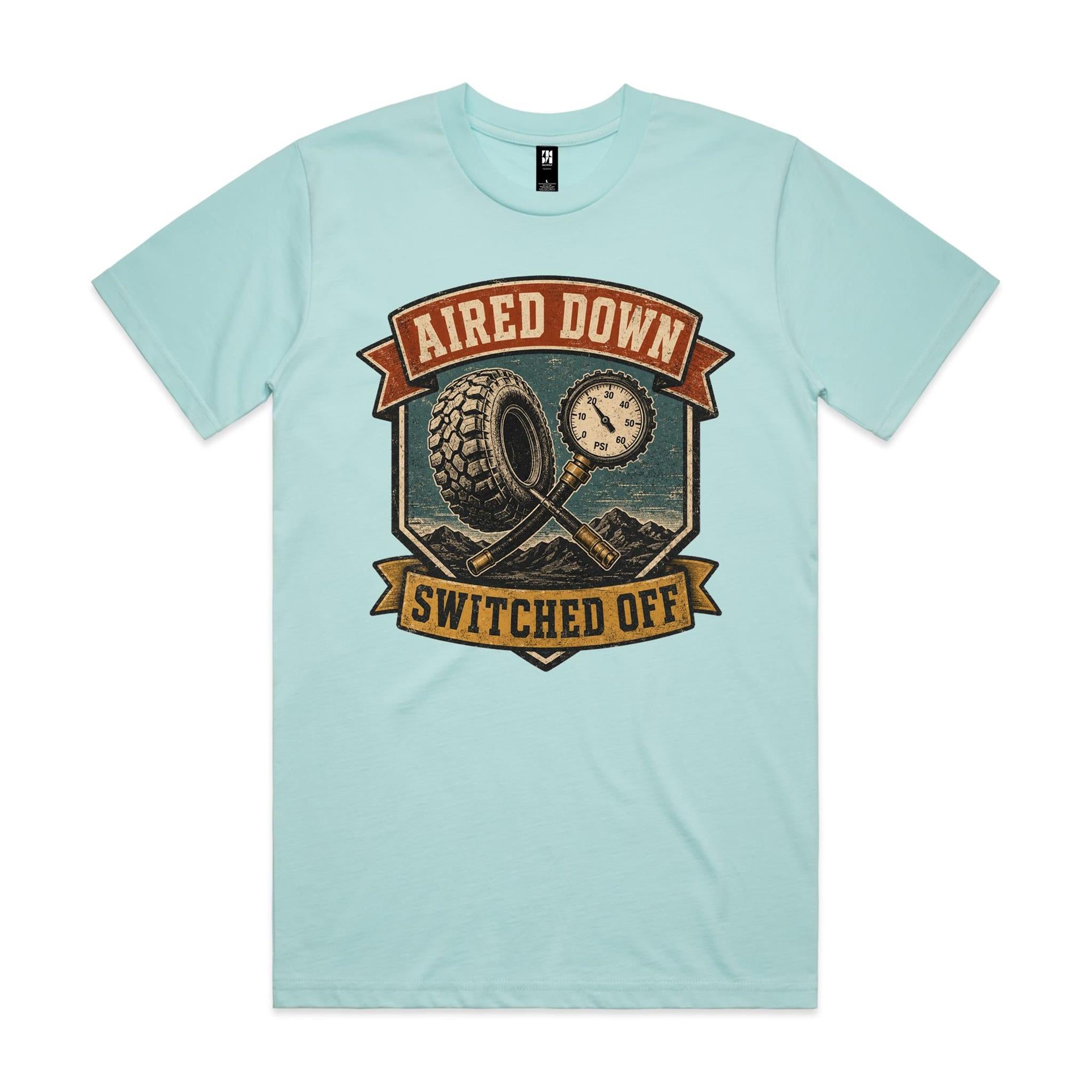 Aired Down, Switched Off — 4WD Tee