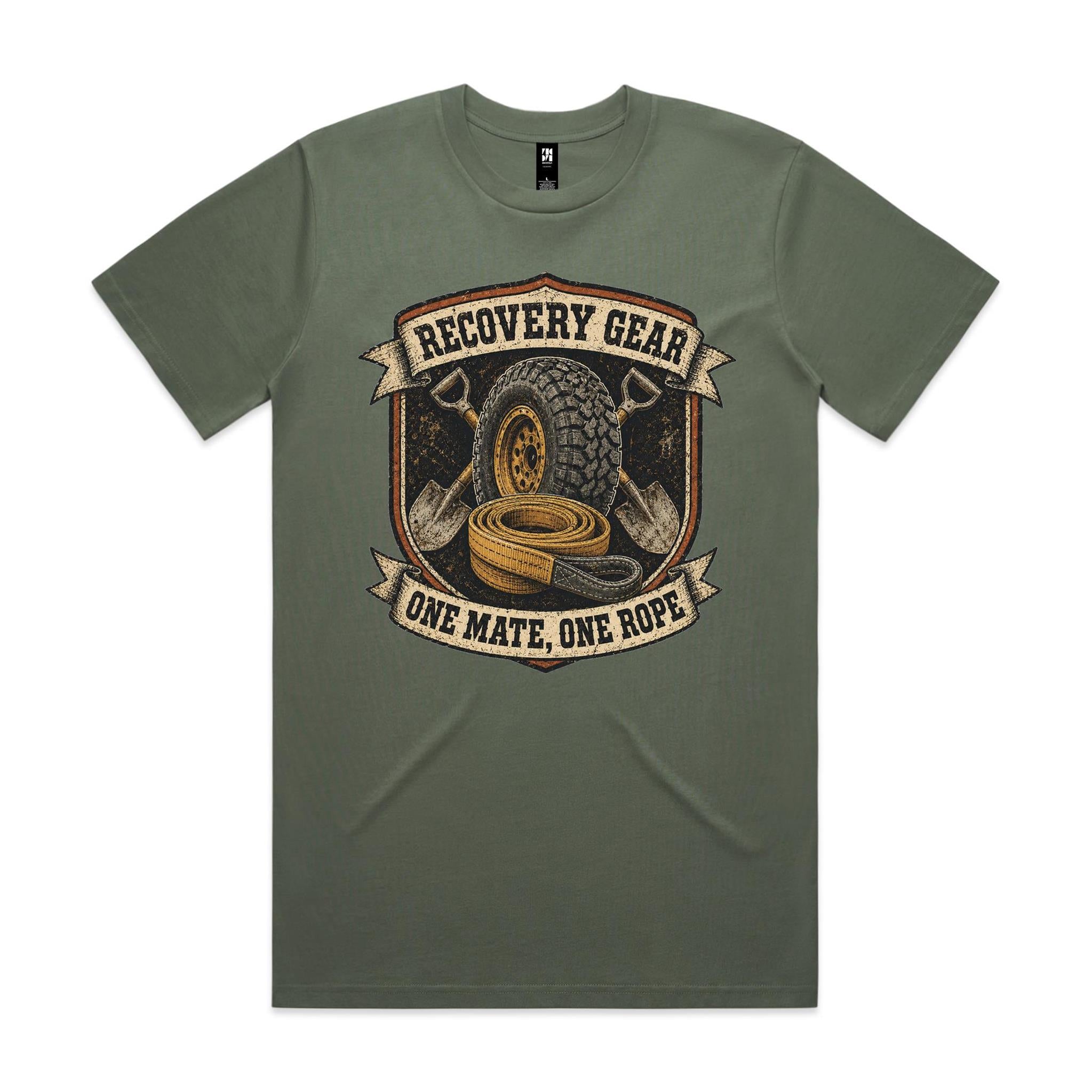 Recovery Gear — One Mate, One Rope | 4WD Tee
