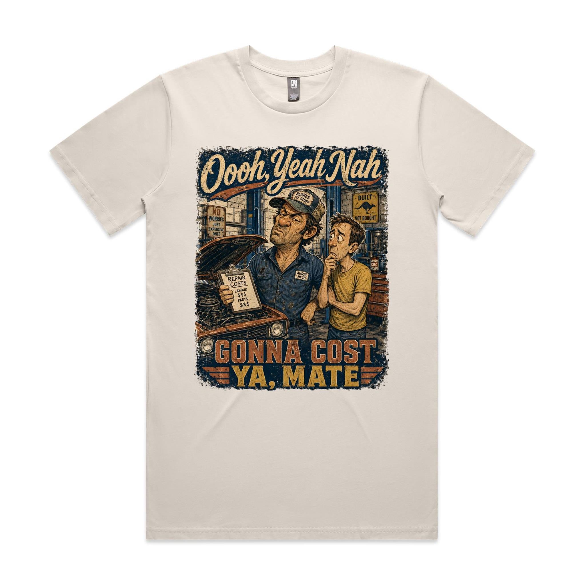 Oooh, Yeah Nah | Mechanics Tee