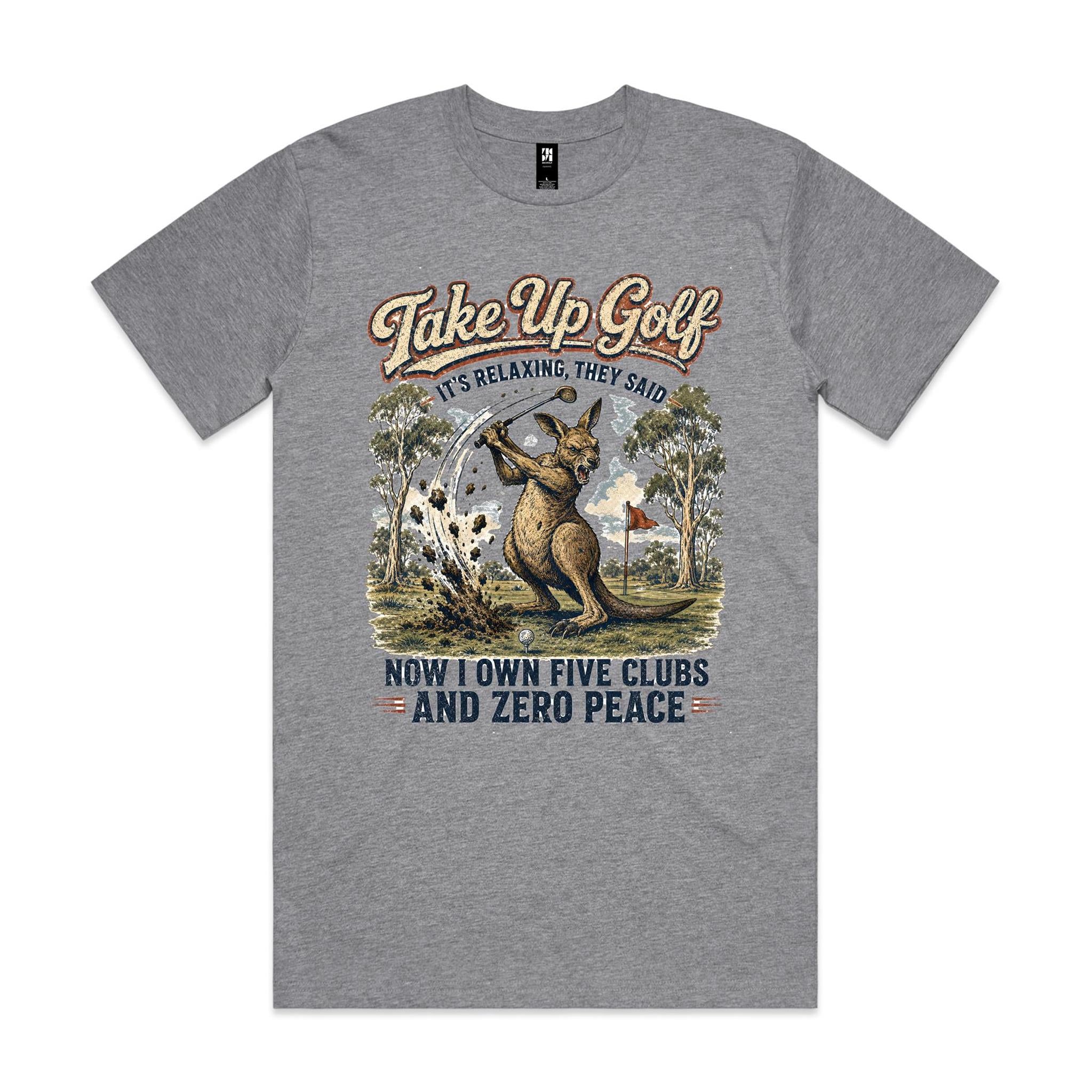 Take Up Golf, They Said — Kangaroo Golf Tee