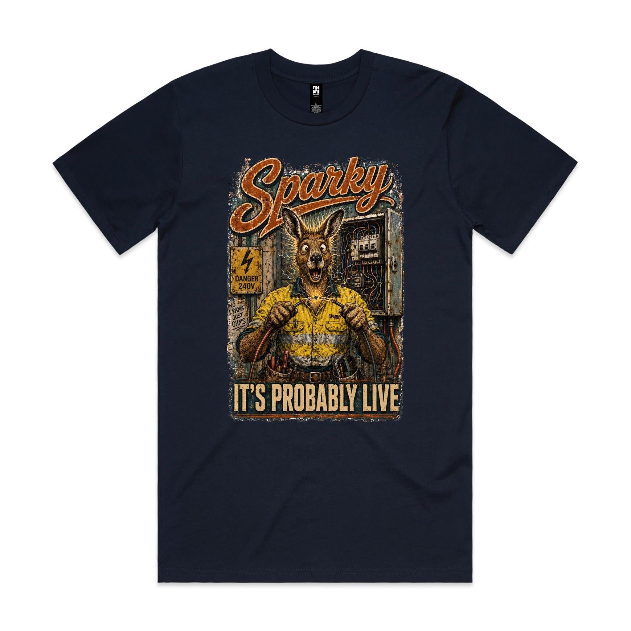 Sparky — It's Probably Live | Kangaroo Sparky Tee