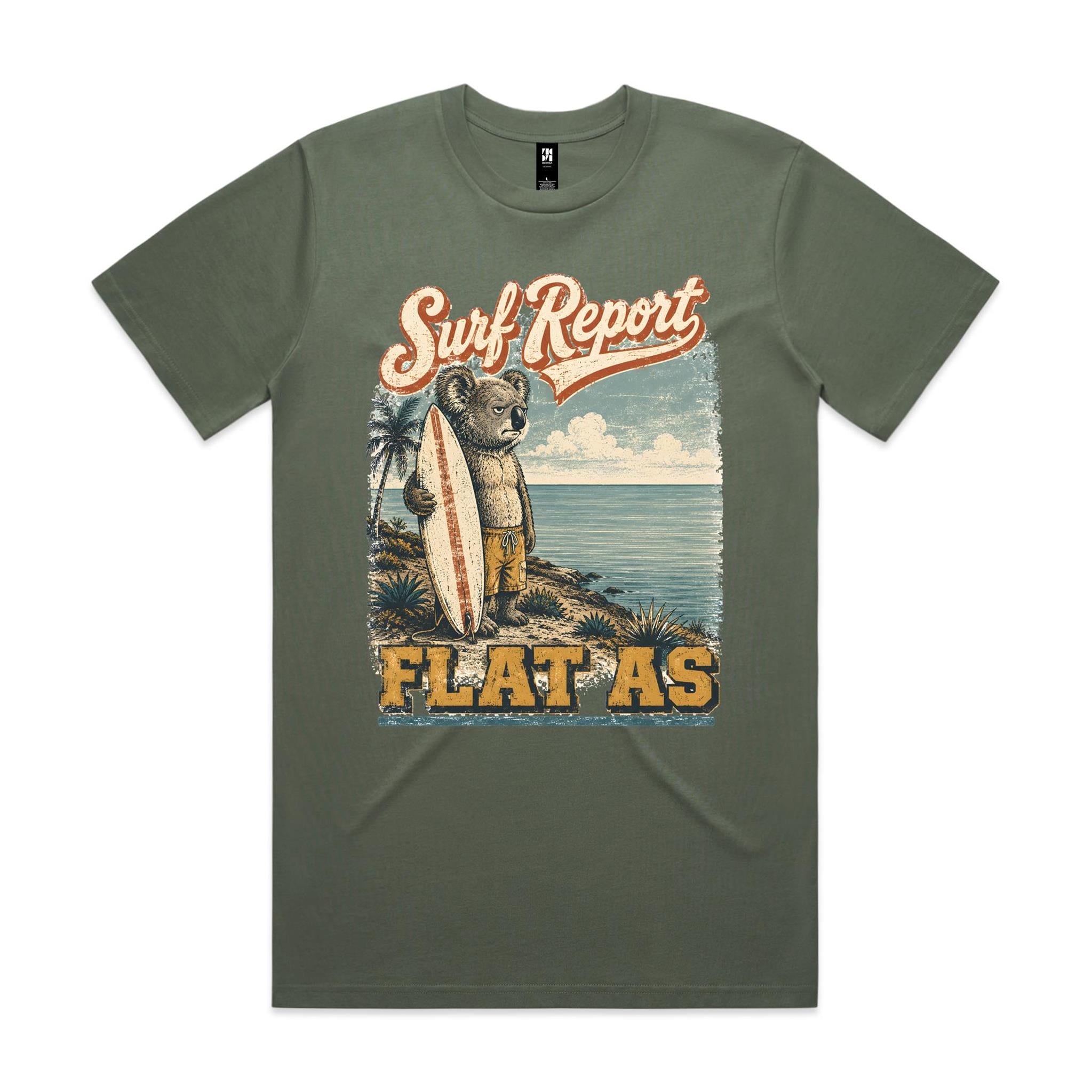 Surf Report: Flat As — Koala Surf Tee