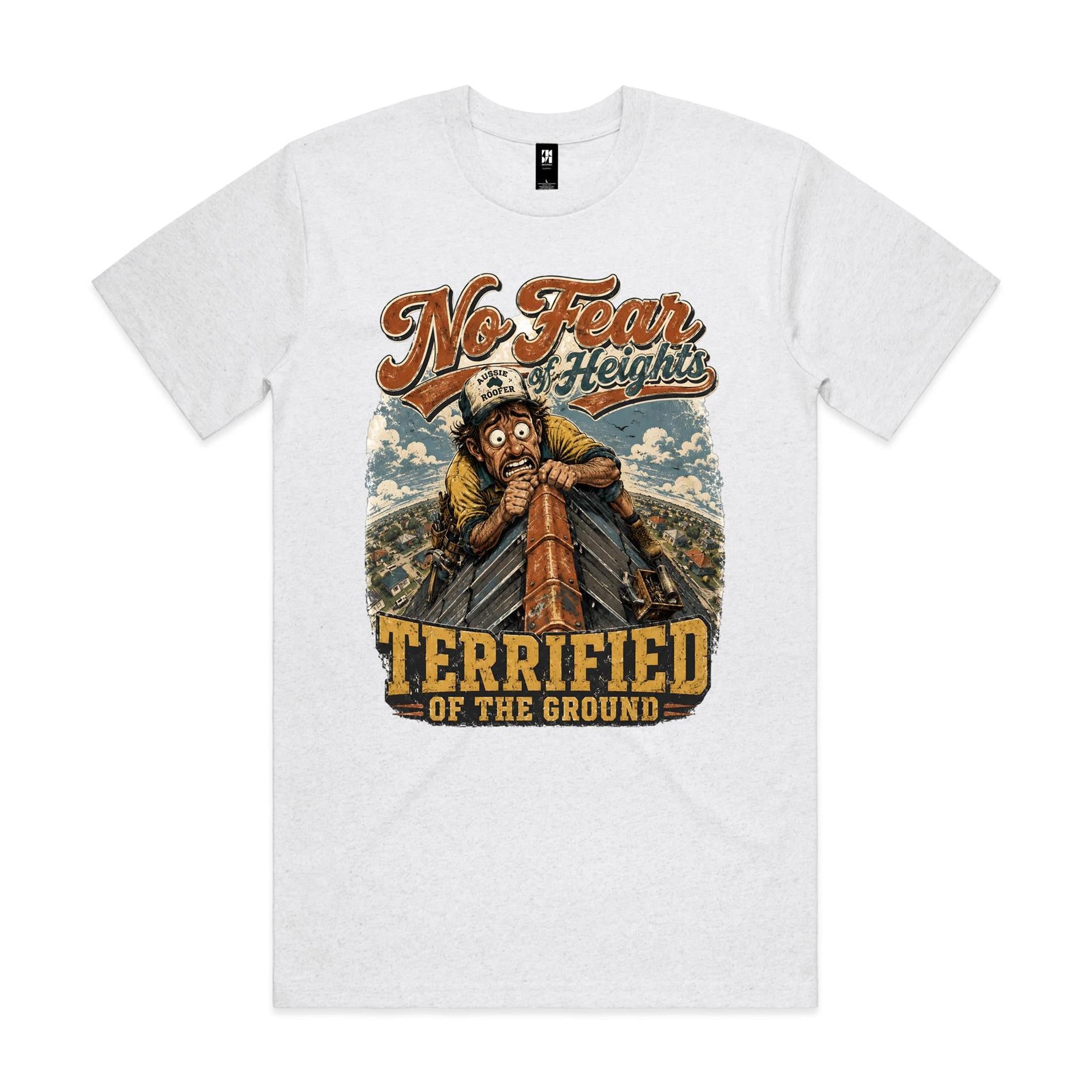 No Fear of Heights | Roofers Tee