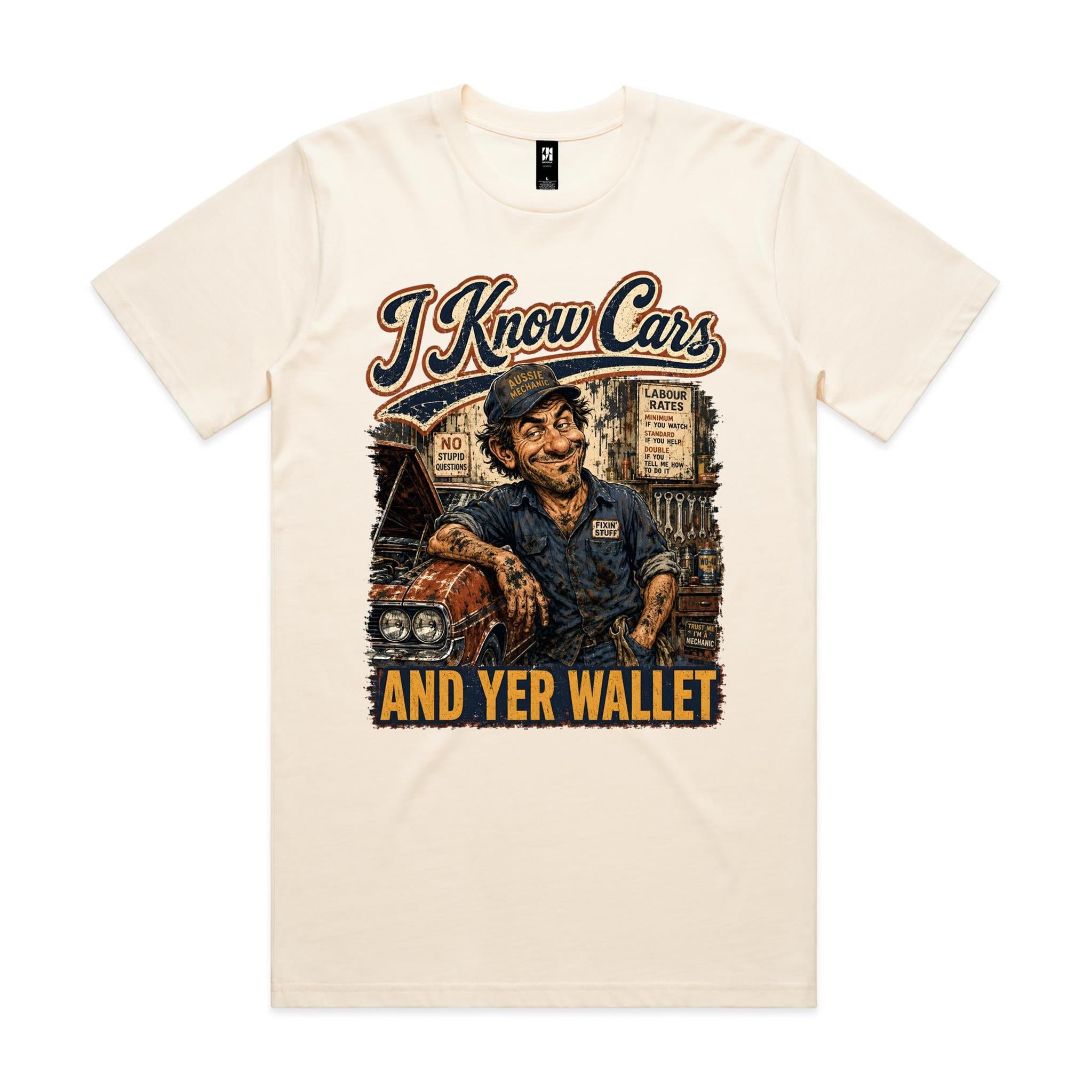 I Know Cars | Mechanics Tee