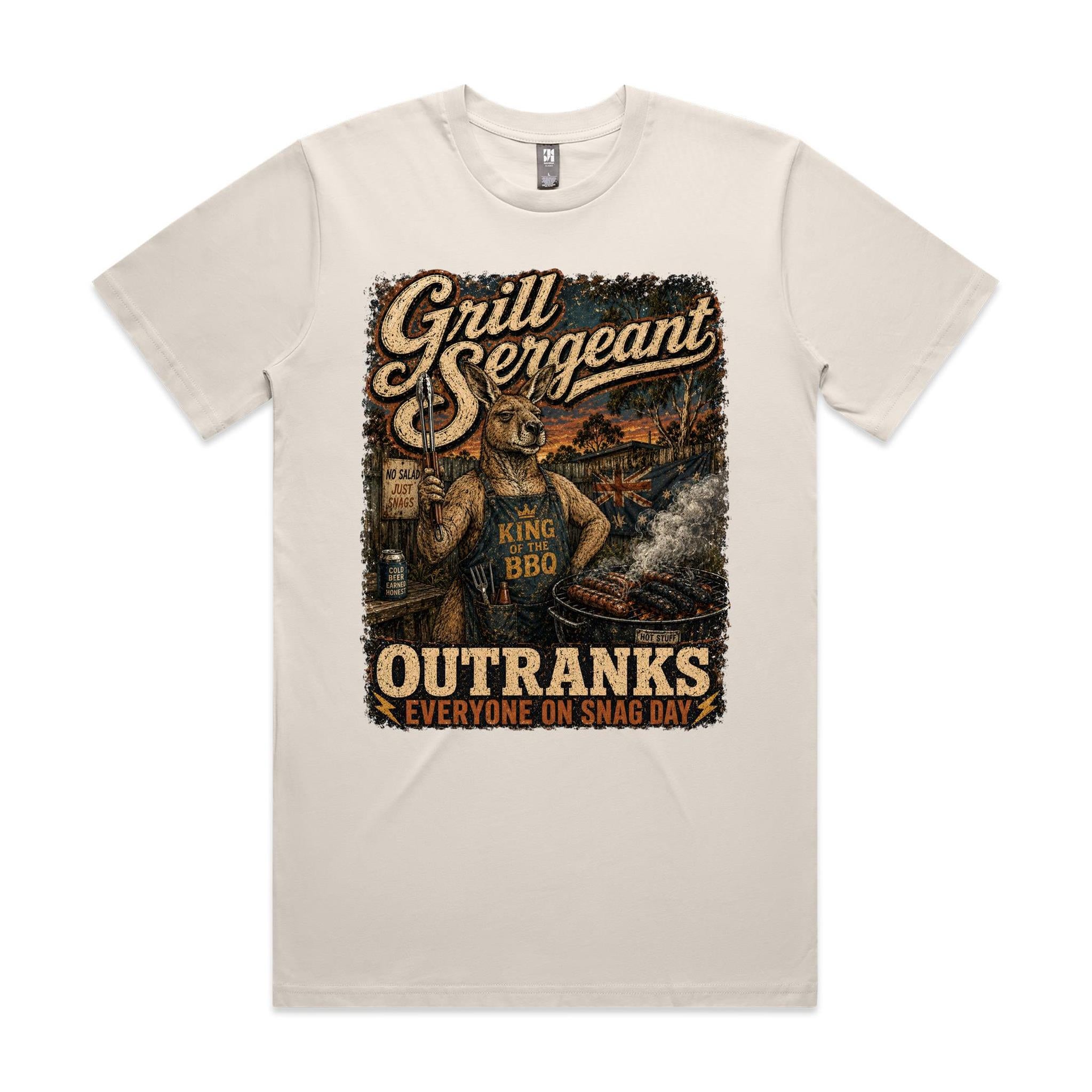 Grill Sergeant | Kangaroo BBQ Tee