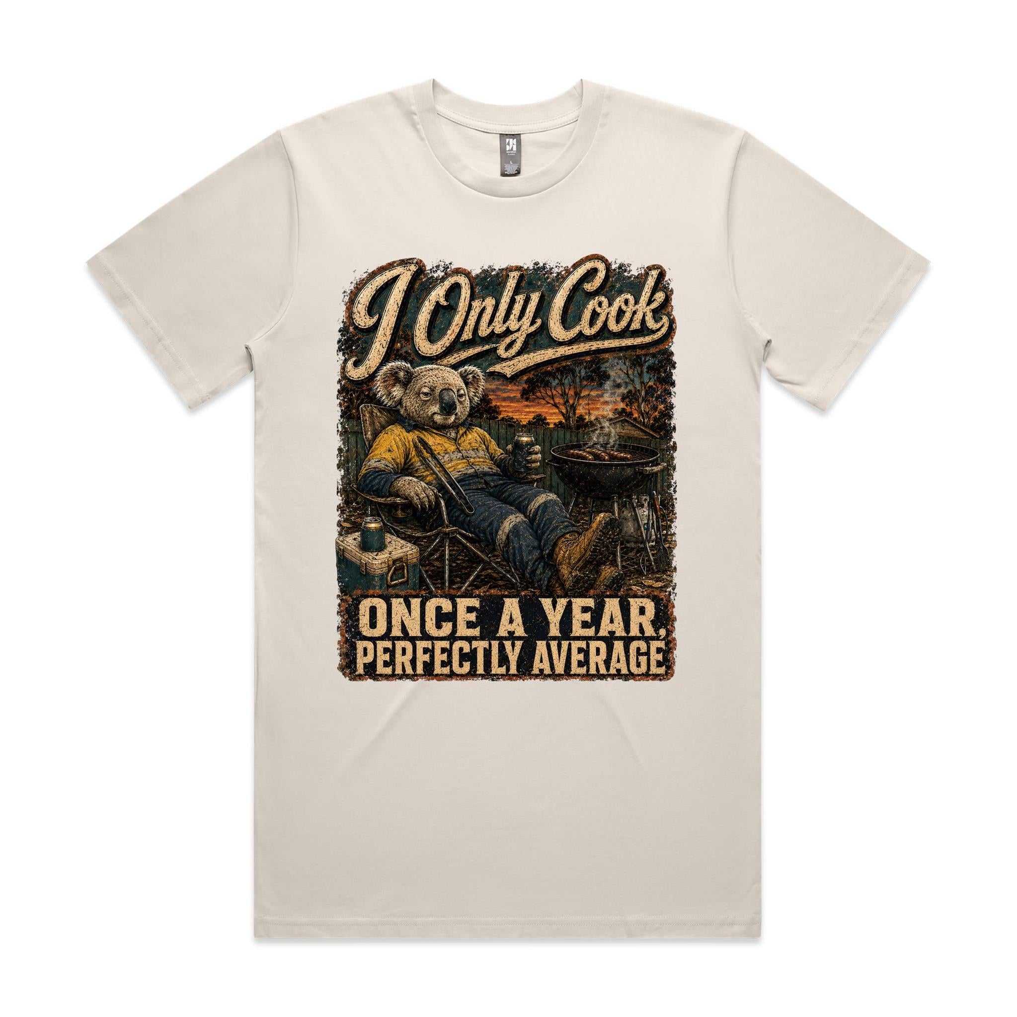 I Only Cook Once a Year | Koala BBQ Tee