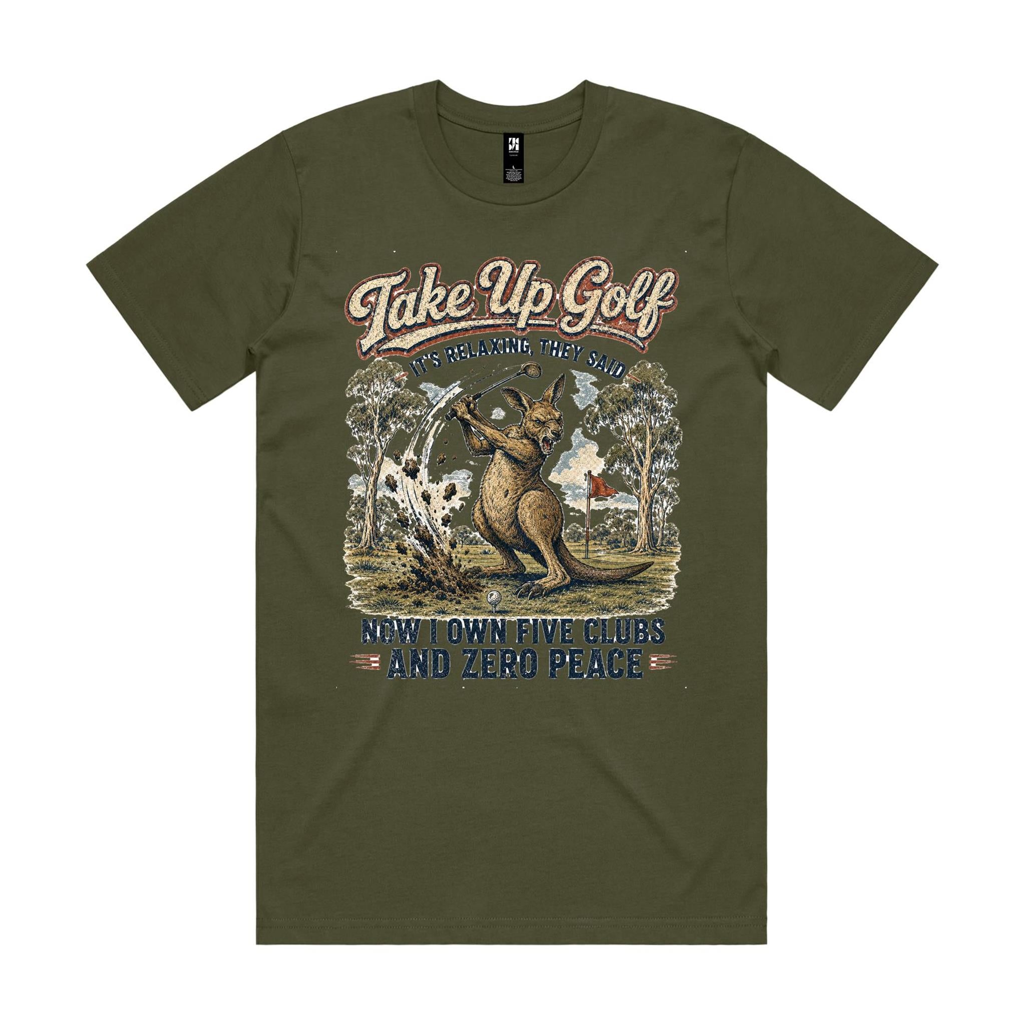 Take Up Golf, They Said — Kangaroo Golf Tee