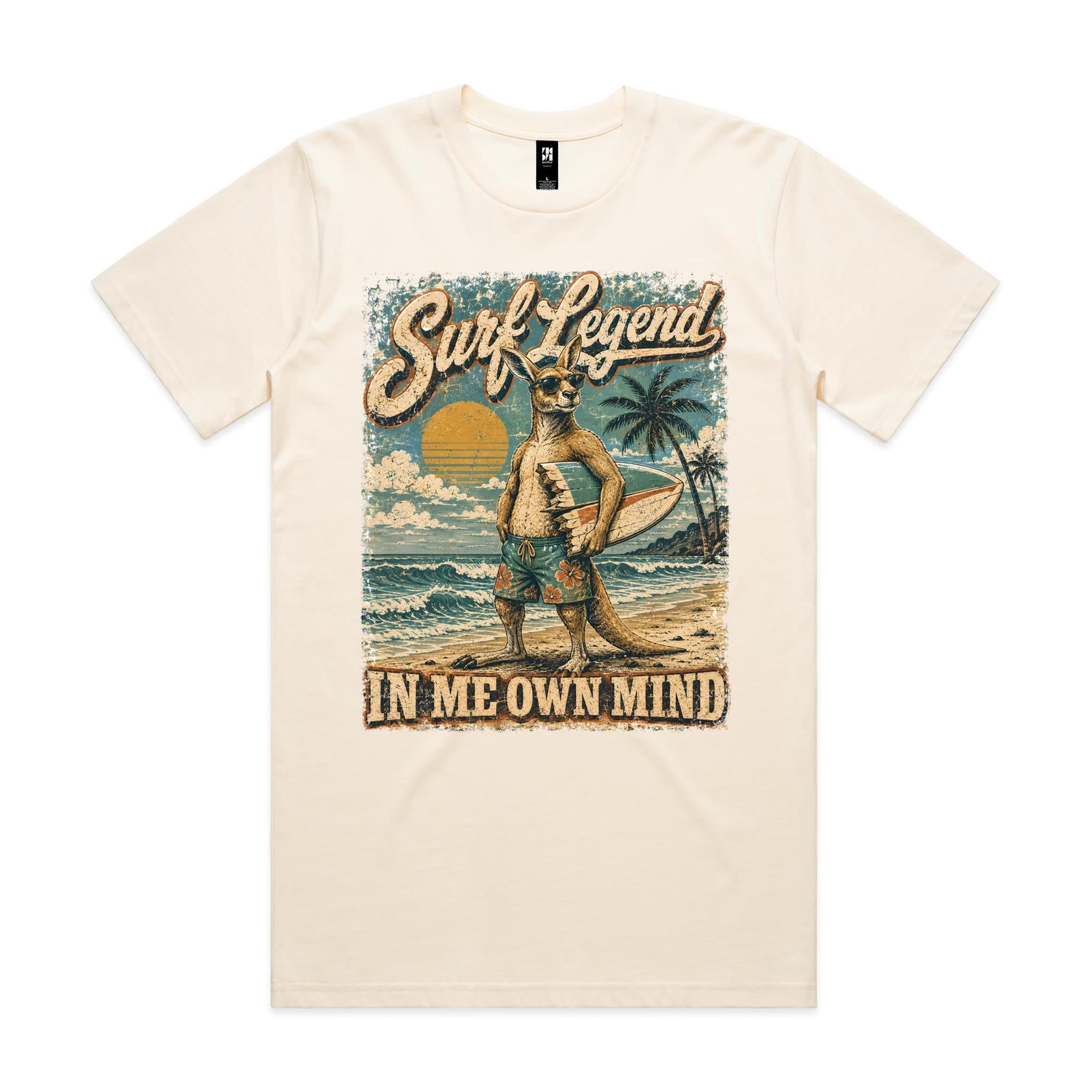 Surf Legend — In Me Own Mind | Kangaroo Surf Tee