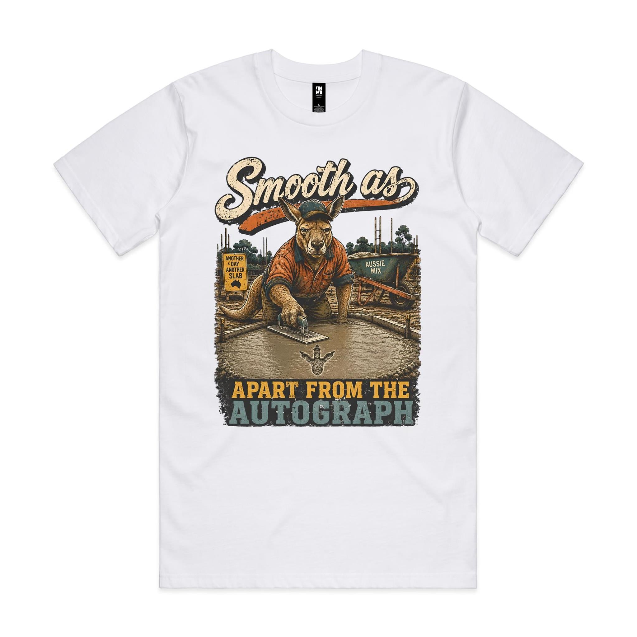 Smooth As, Apart From the Autograph | Kangaroo Concreter Tee