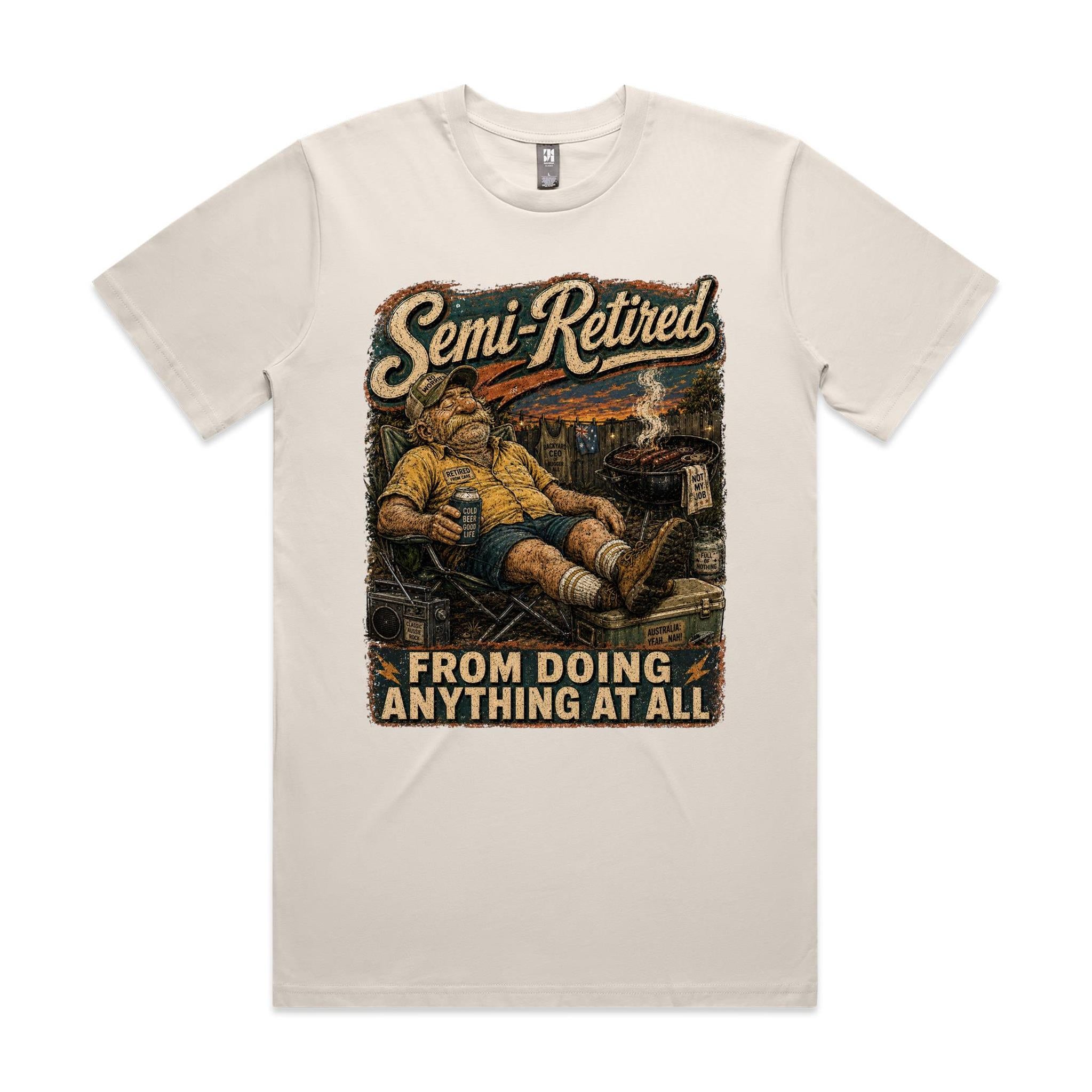 Semi-Retired | Backyard CEO Tee