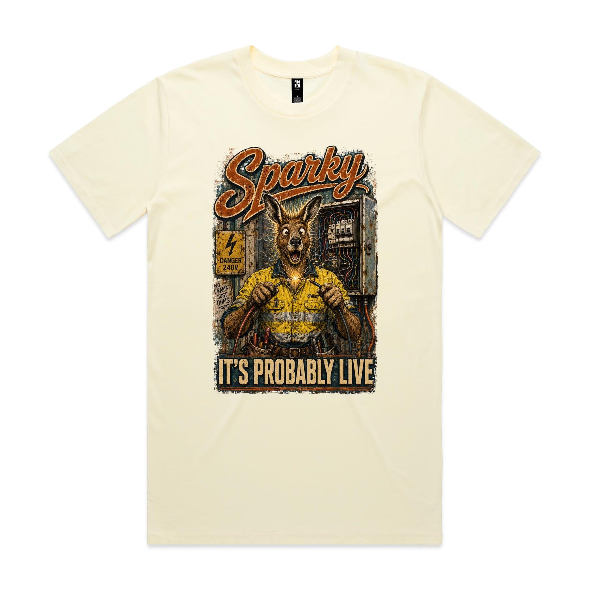Sparky — It's Probably Live | Kangaroo Sparky Tee
