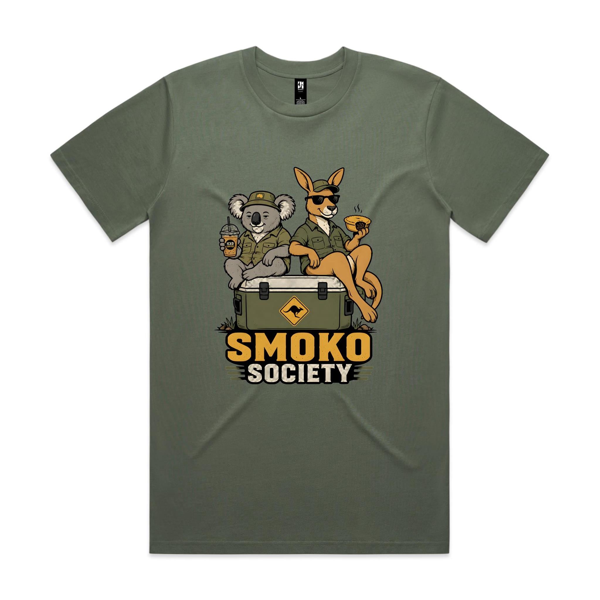 Smoko Society — Koala & Kangaroo Esky Tee