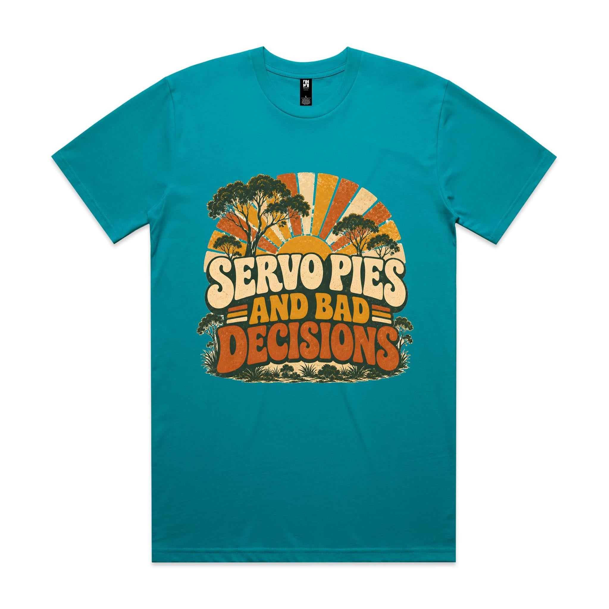 Servo Pies and Bad Decisions — Tee