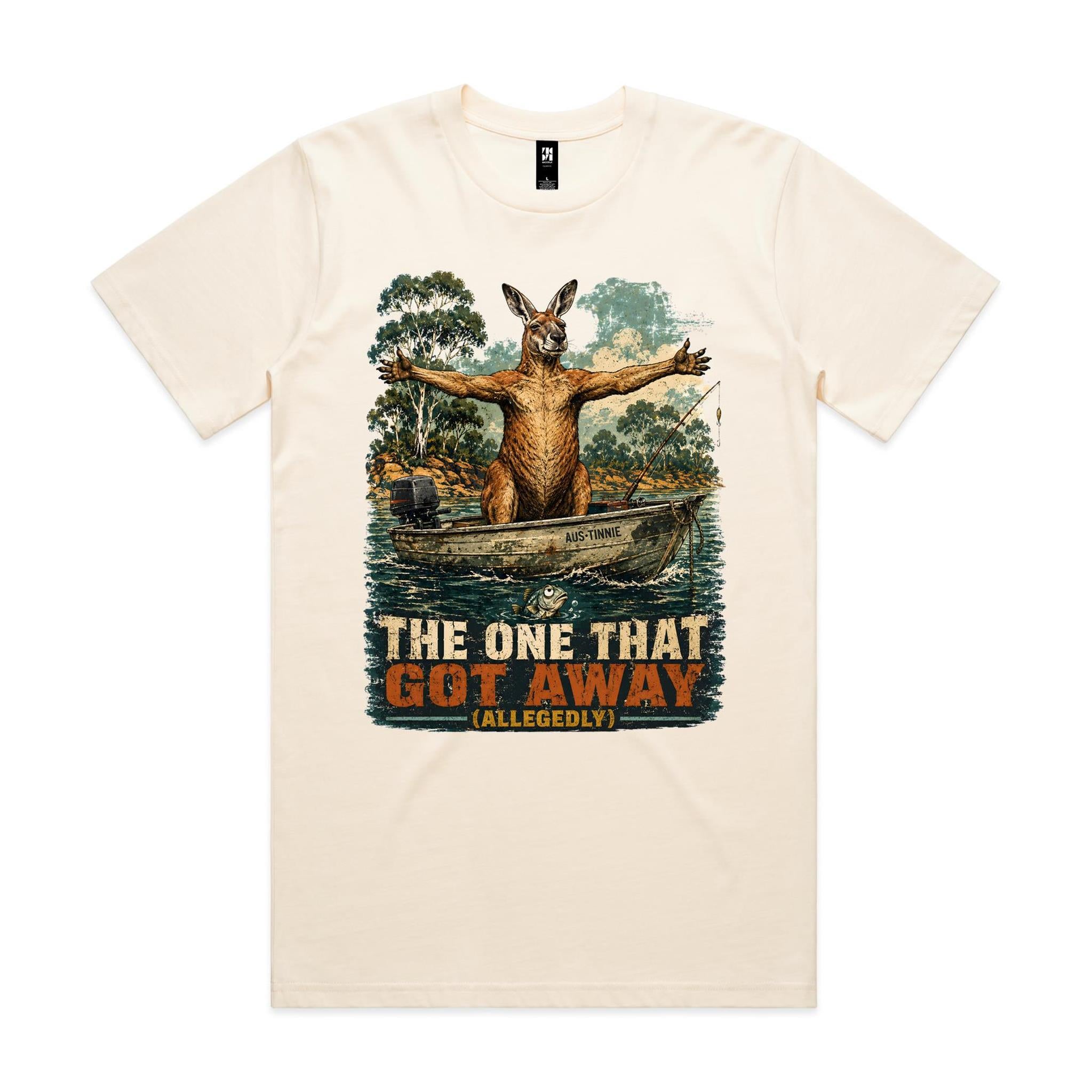 The One That Got Away (Allegedly) — Kangaroo Fishing Tee
