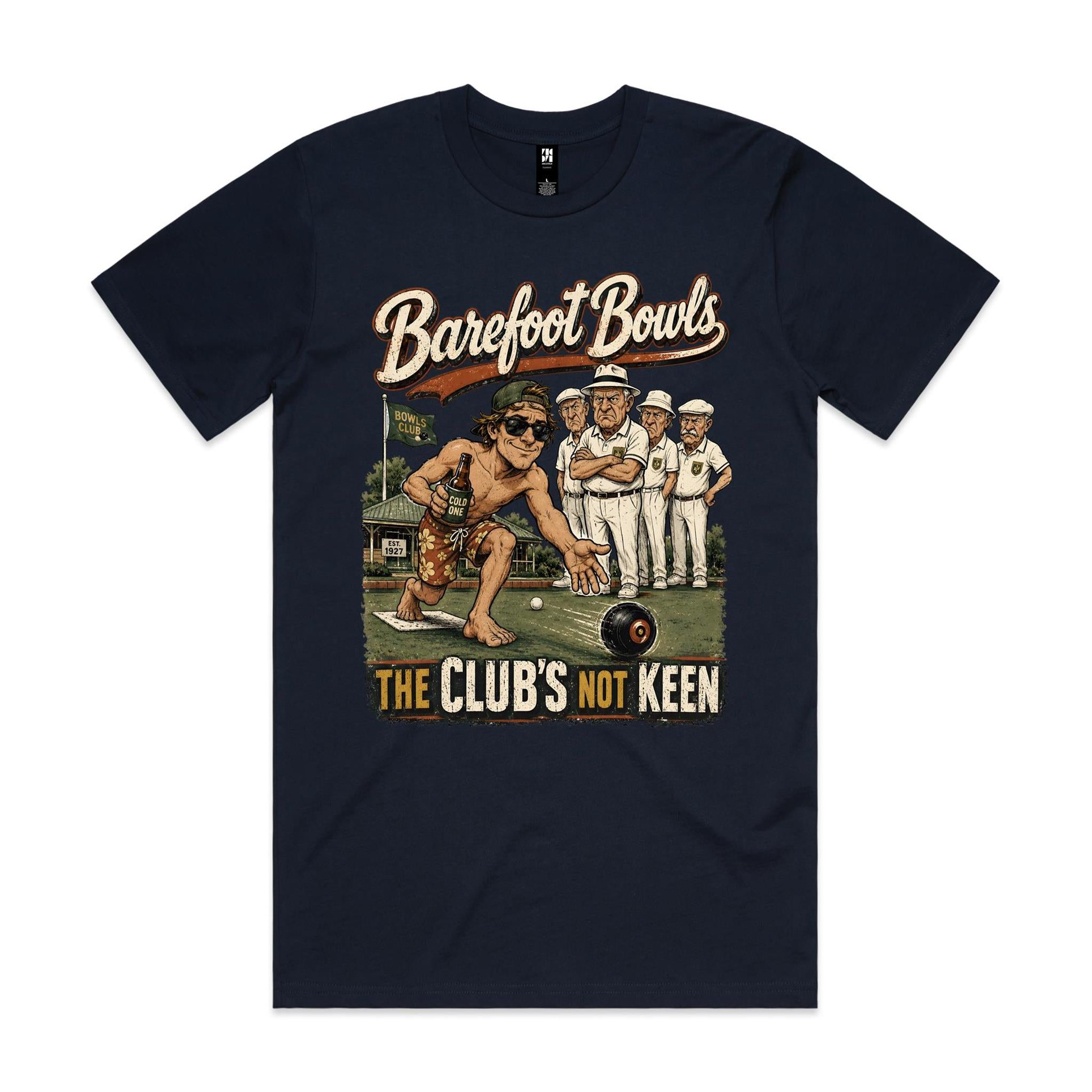 Barefoot Bowls | Bowls Tee