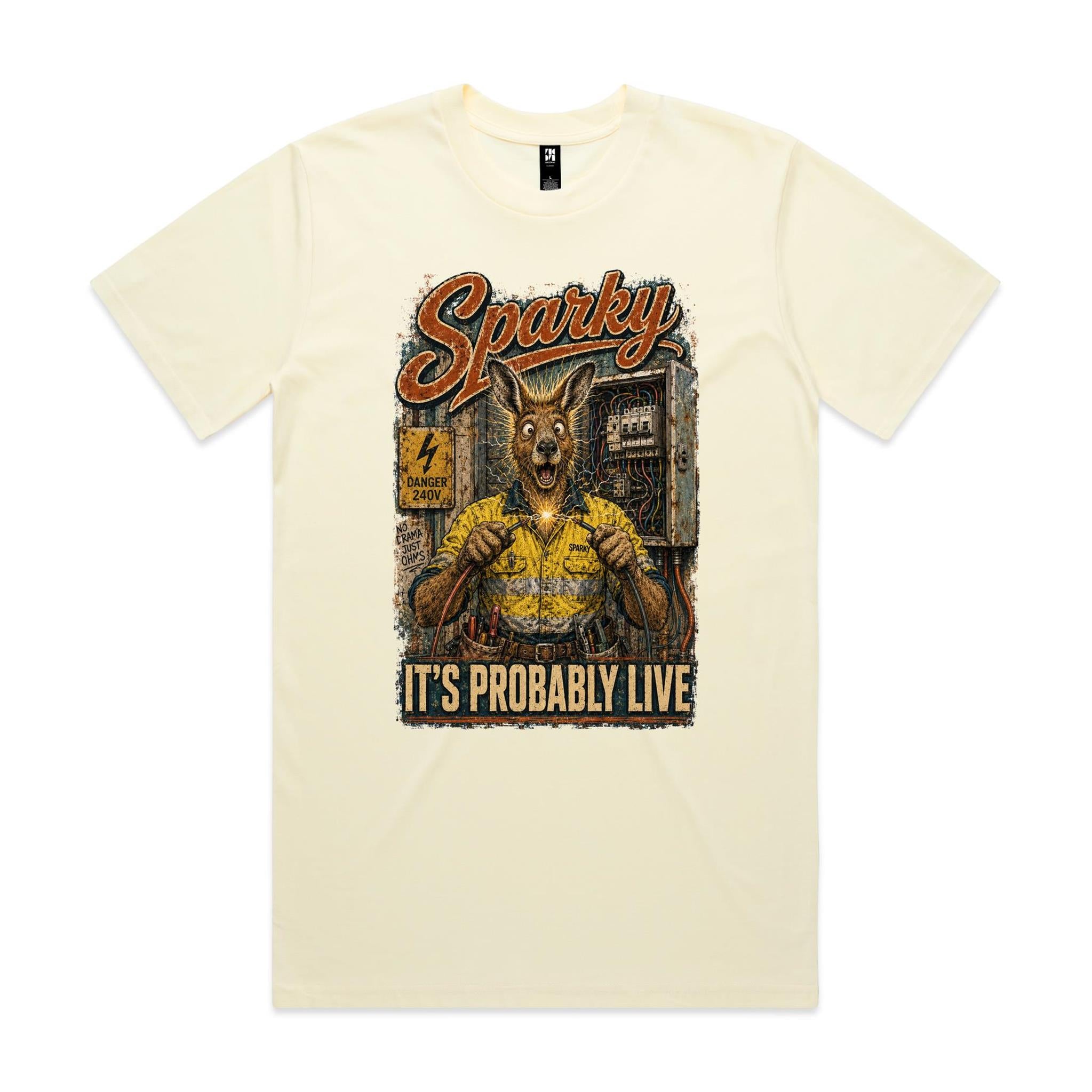 Sparky — It's Probably Live | Kangaroo Sparky Tee