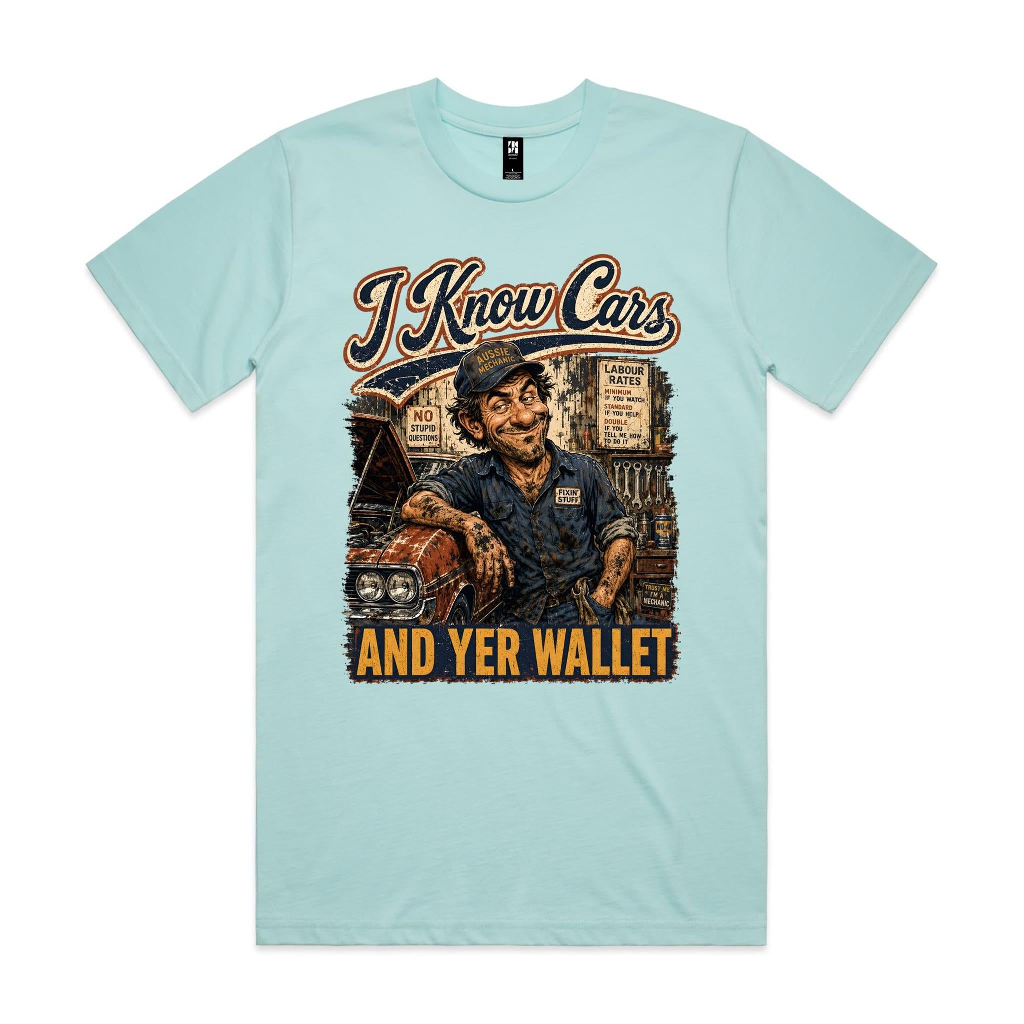 I Know Cars | Mechanics Tee