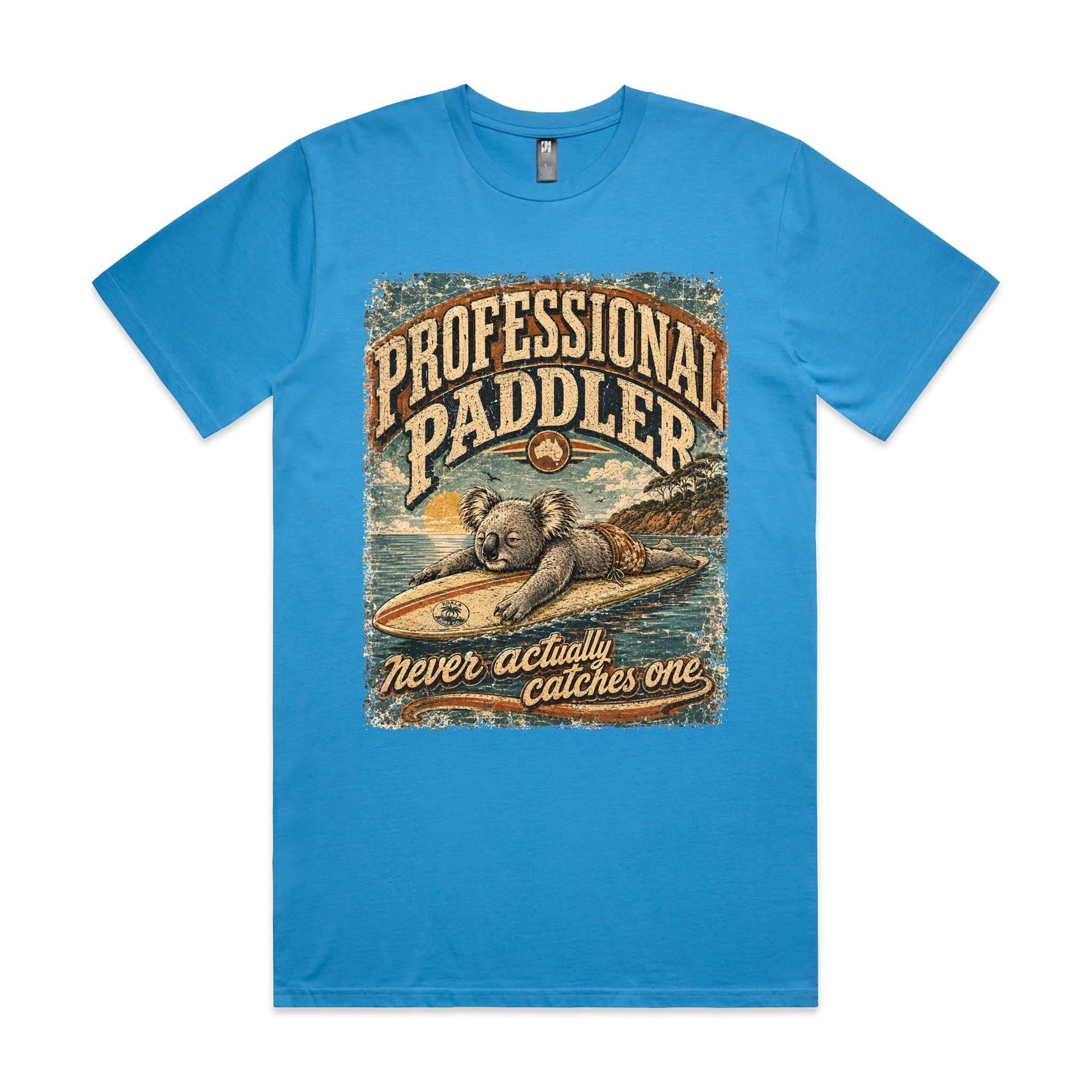 Professional Paddler — Never Actually Catches One | Koala Surf Tee