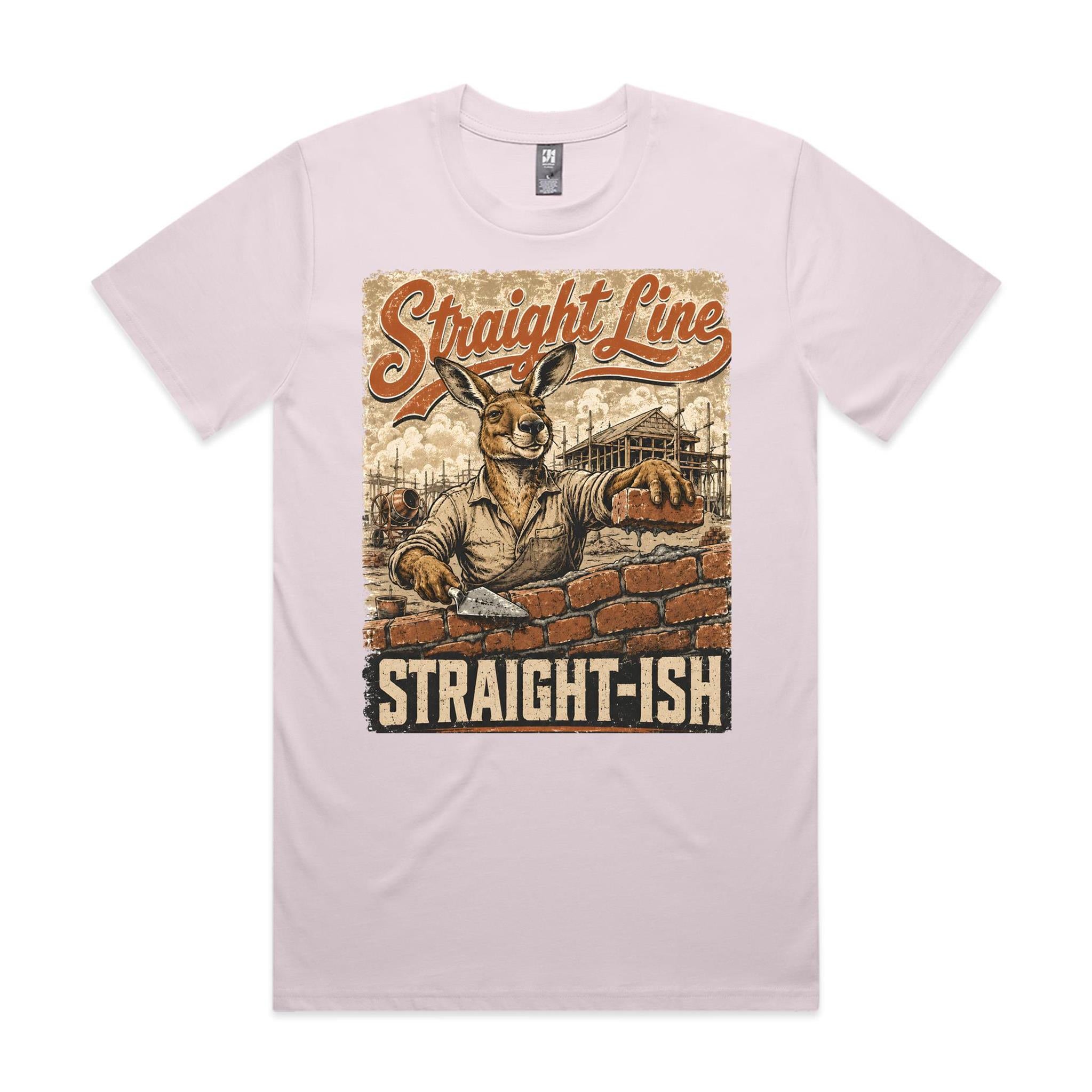 Straight Line — Straight-ish | Kangaroo Brickie Tee