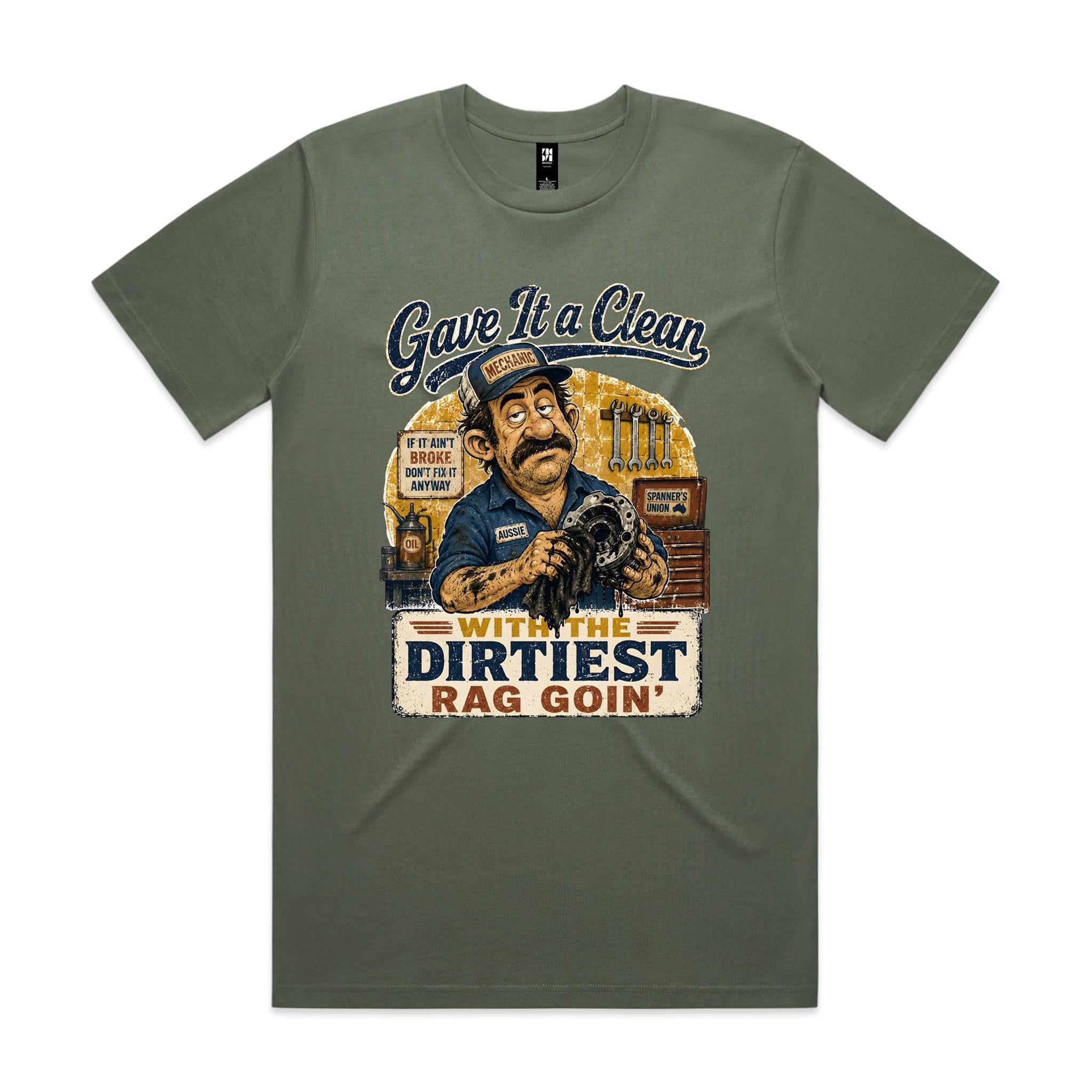 Gave It a Clean | Mechanics Tee
