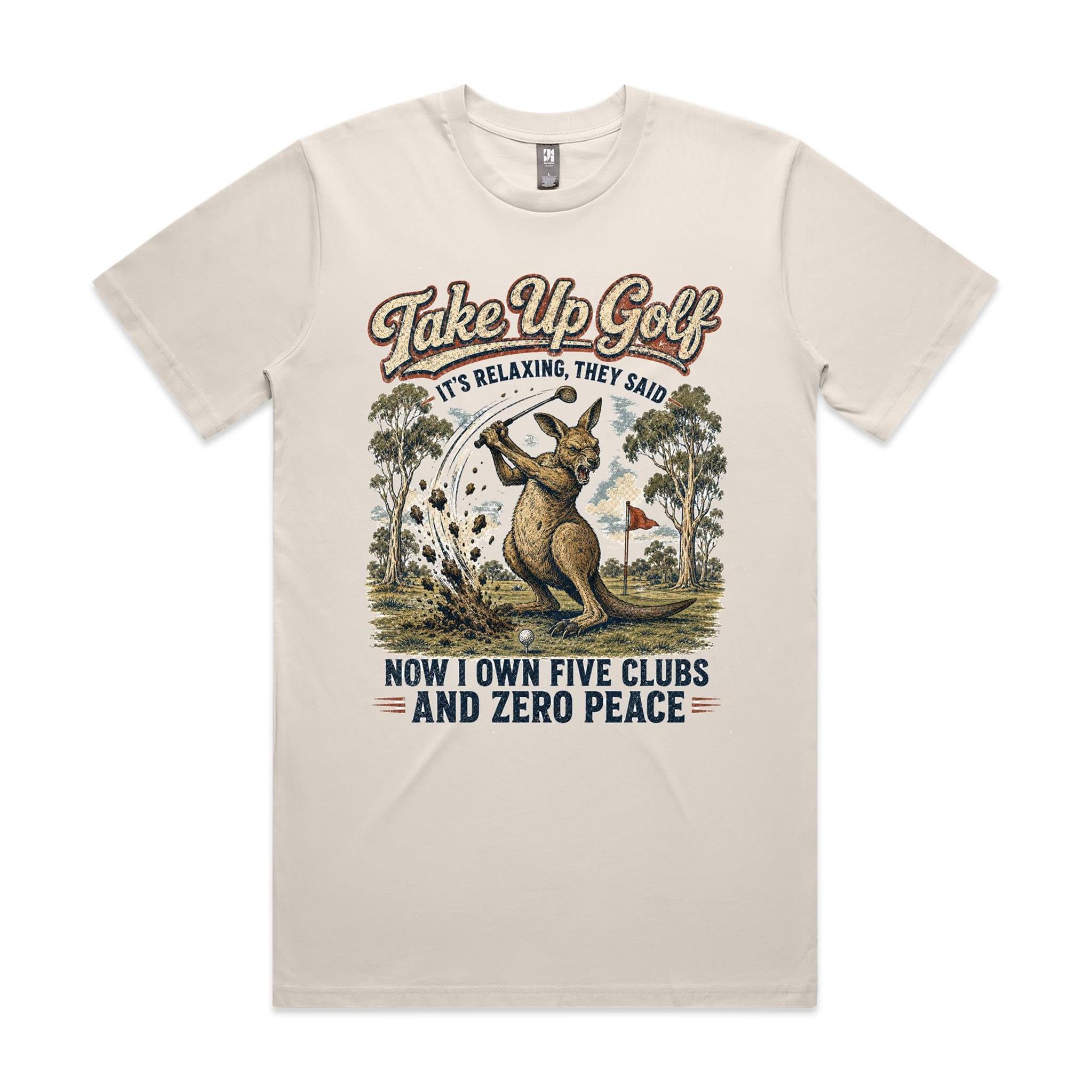 Take Up Golf, They Said — Kangaroo Golf Tee