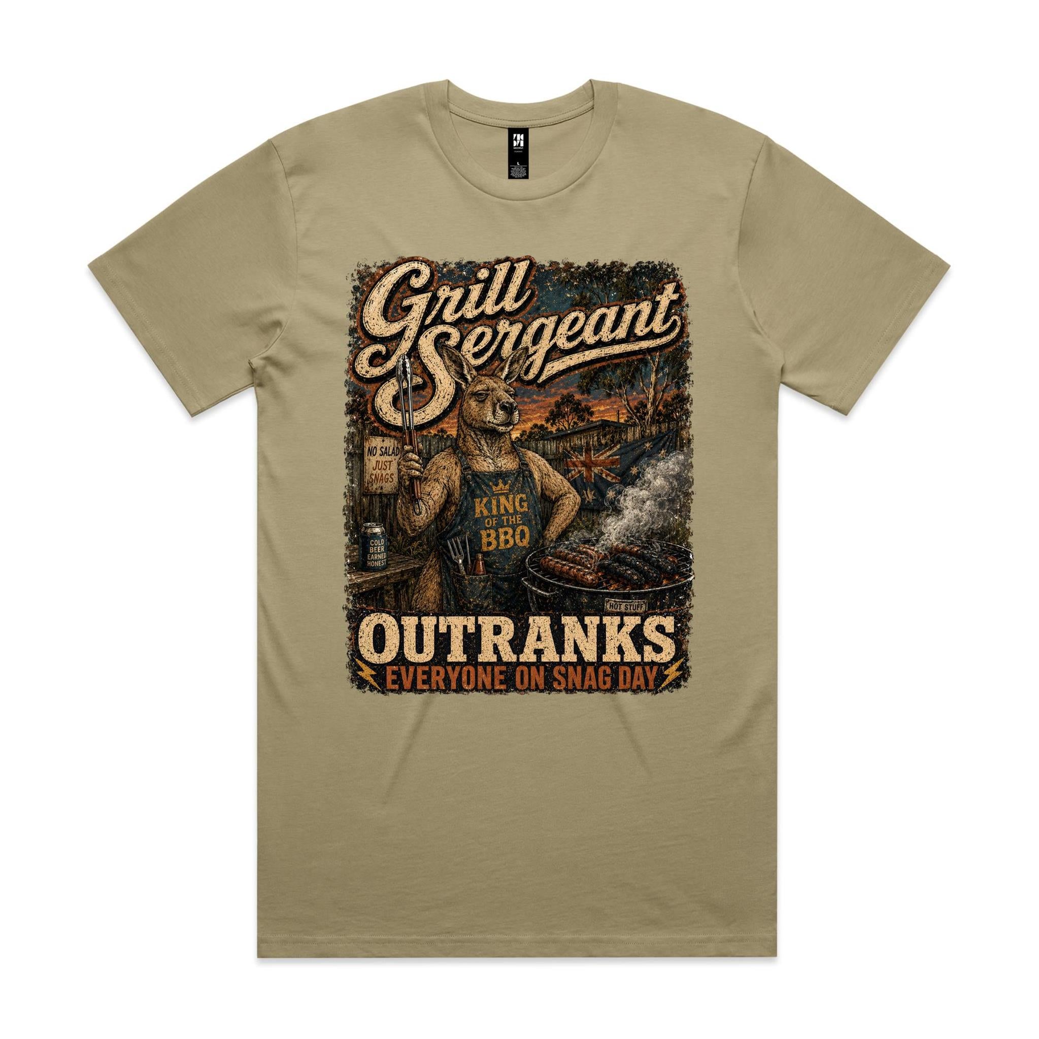 Grill Sergeant | Kangaroo BBQ Tee