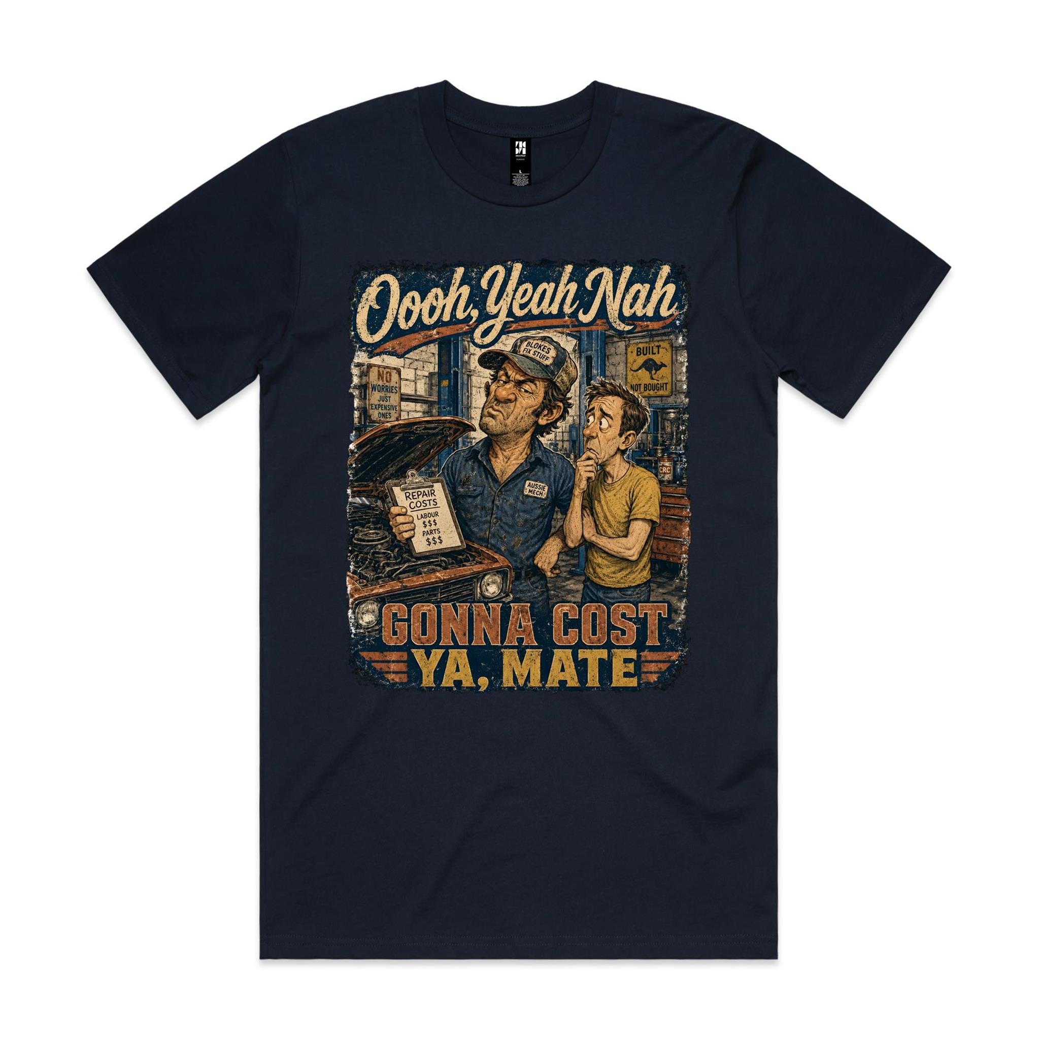 Oooh, Yeah Nah | Mechanics Tee