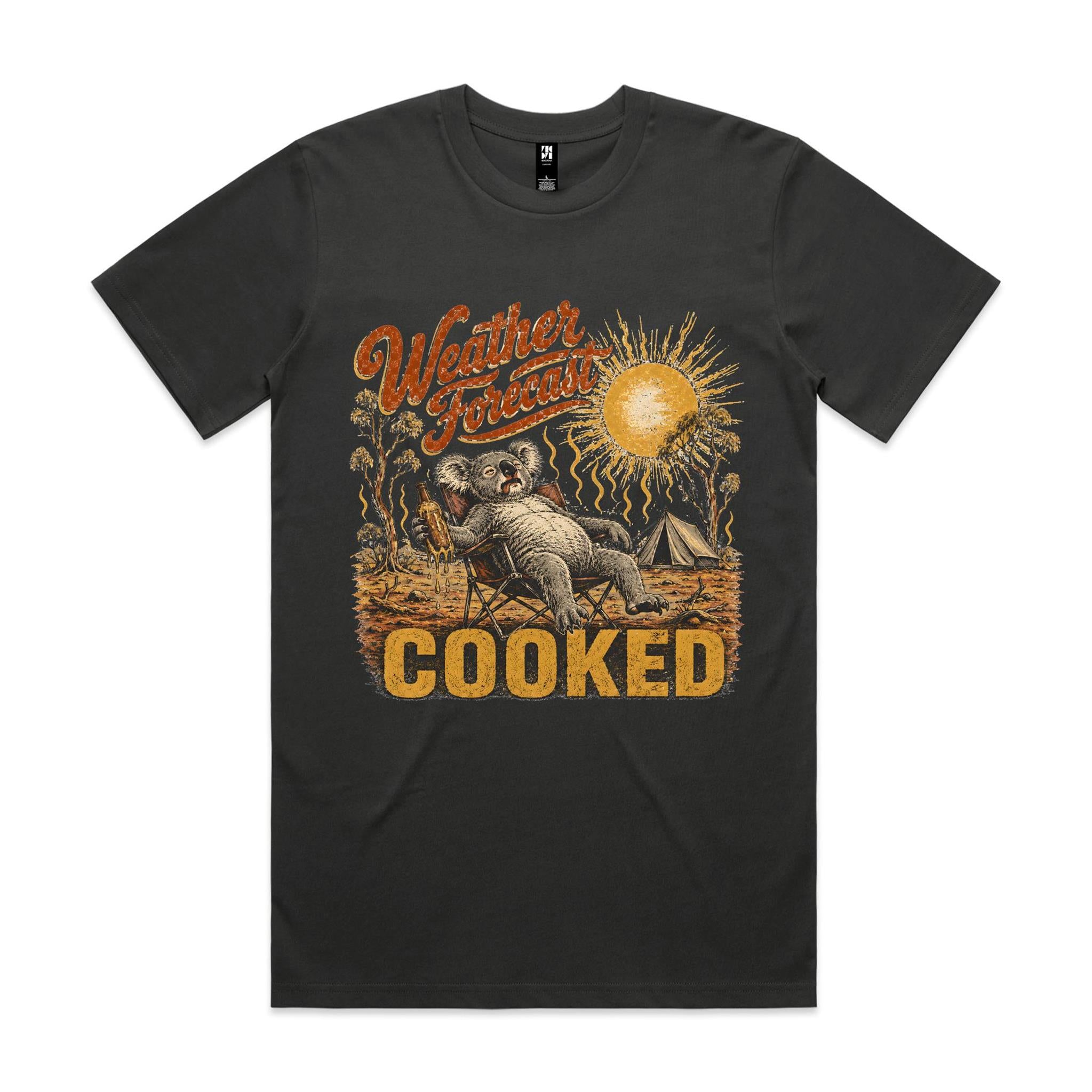 Weather Forecast: Cooked — Koala Camping Tee