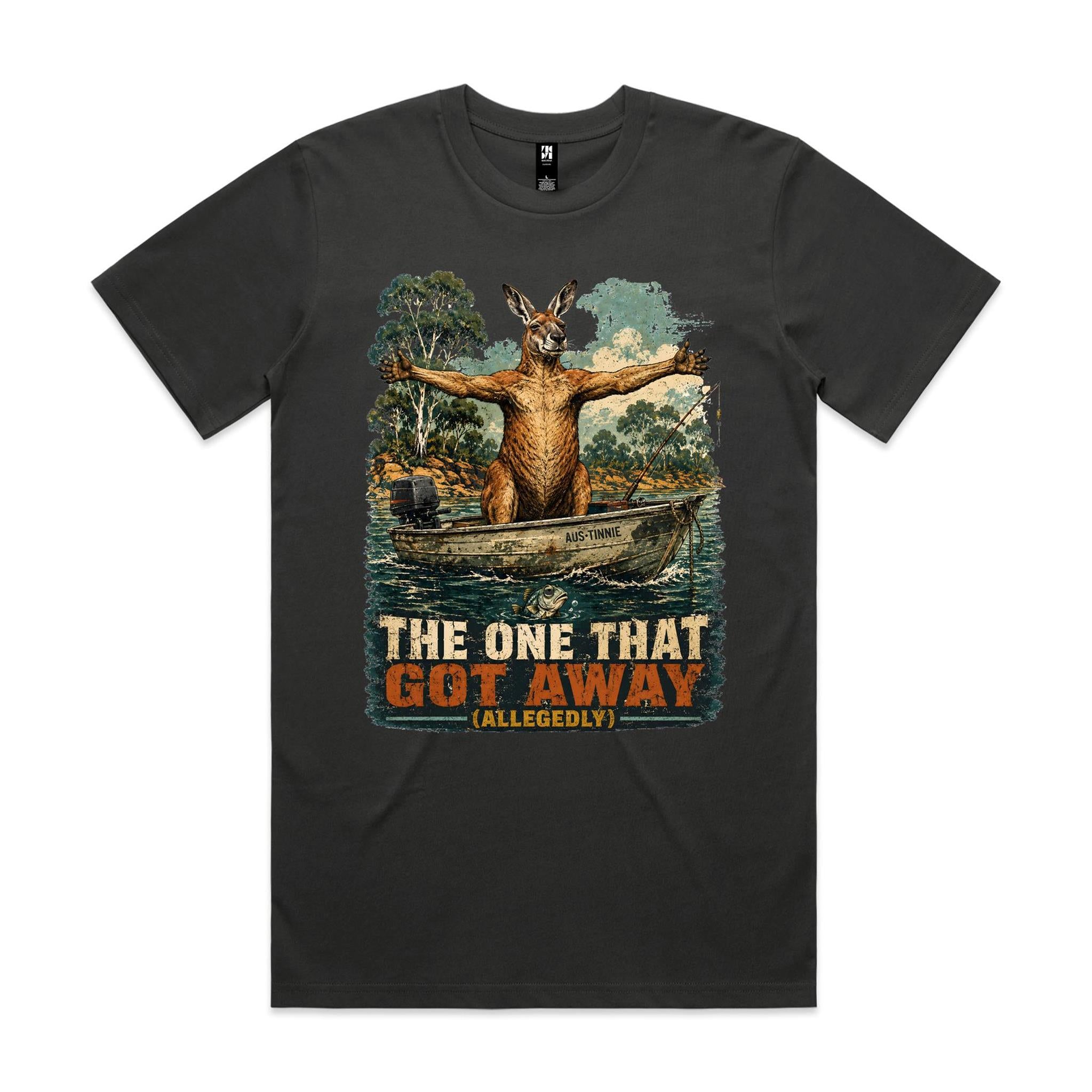 The One That Got Away (Allegedly) — Kangaroo Fishing Tee
