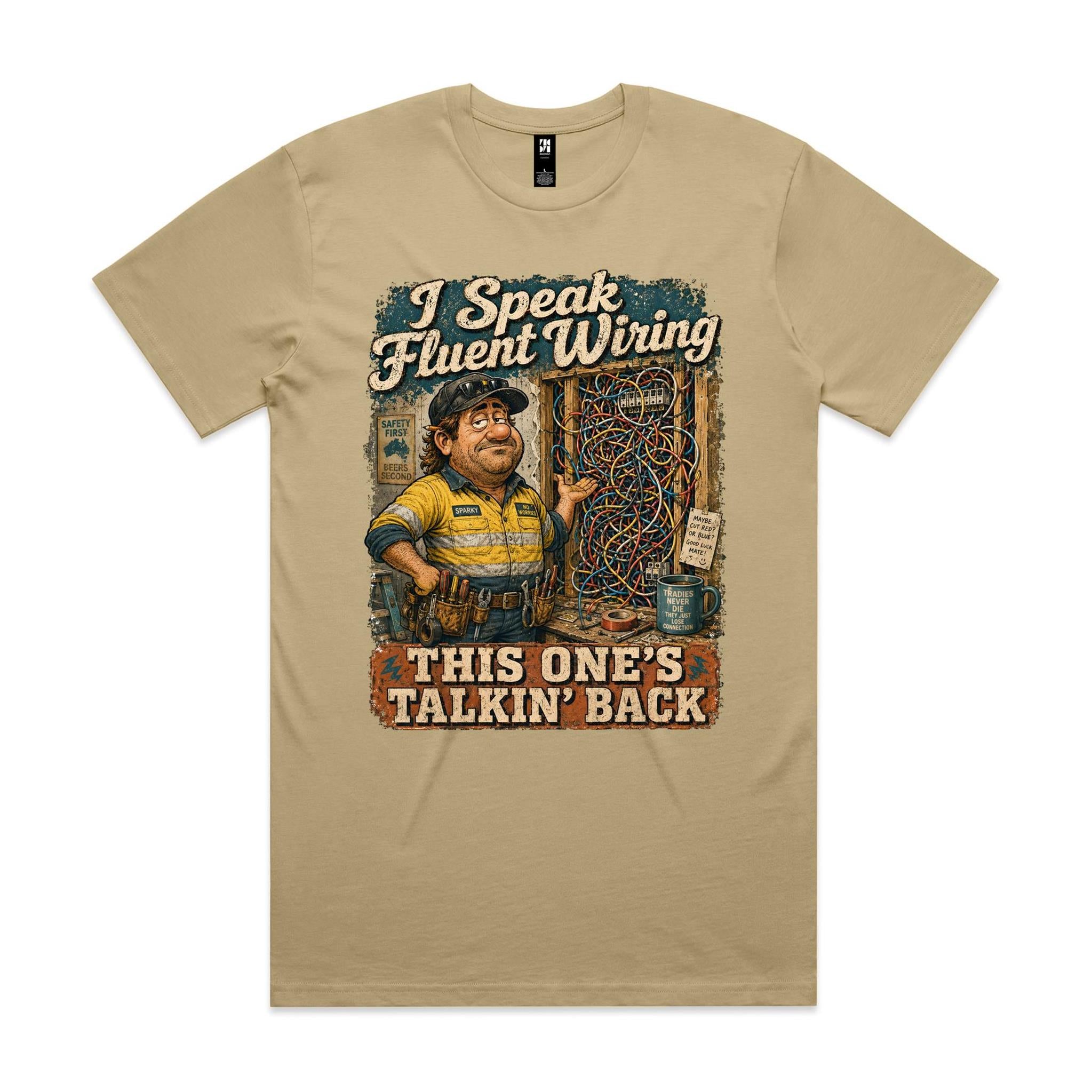 I Speak Fluent Wiring | Electricians Tee