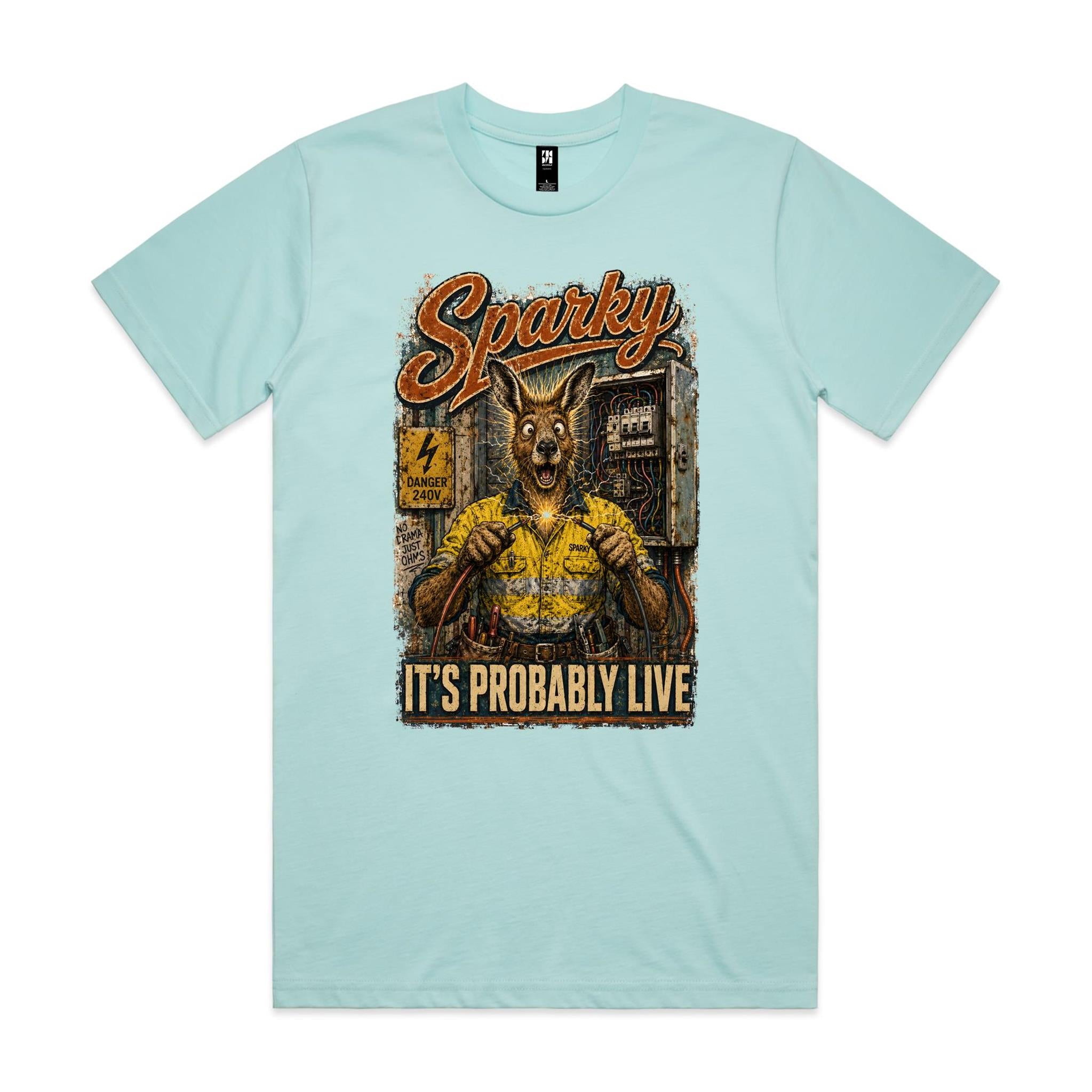 Sparky — It's Probably Live | Kangaroo Sparky Tee