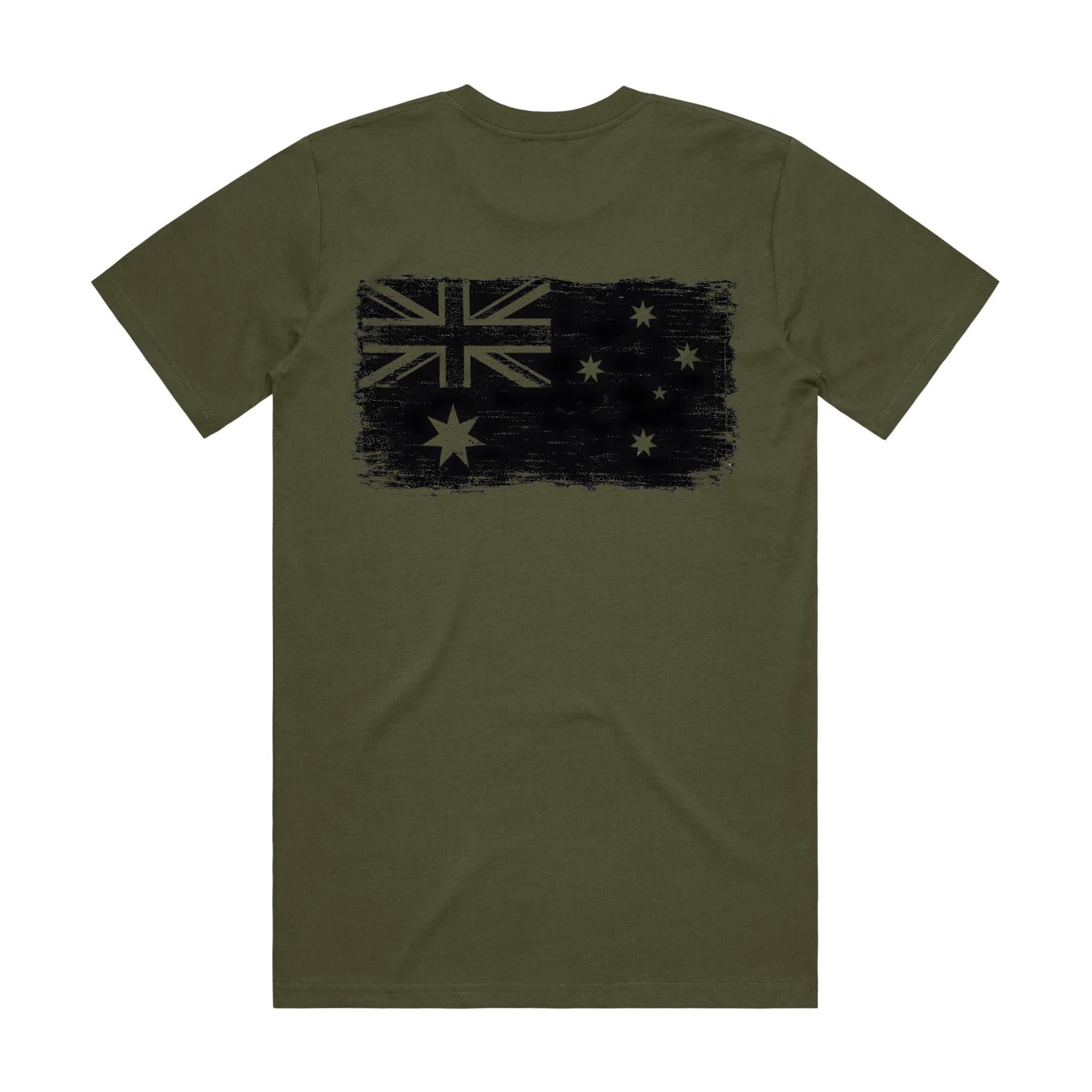 Black Australian Flag