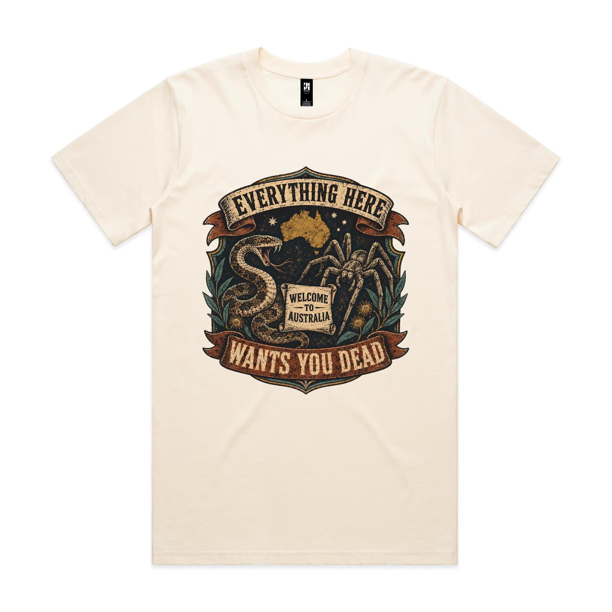 Everything Here Wants You Dead — Welcome to Australia Tee