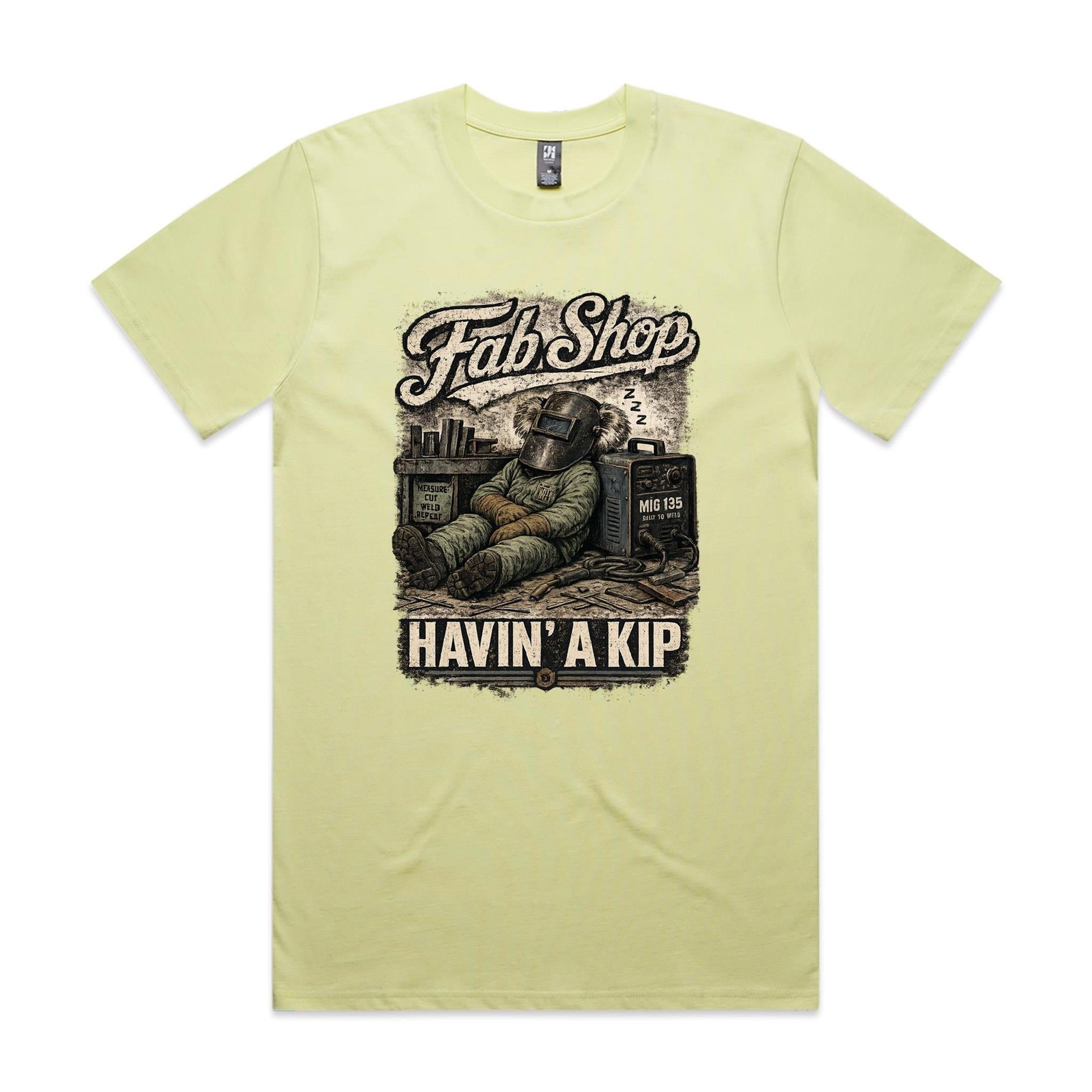 Fab Shop — Havin' a Kip | Welder Tee