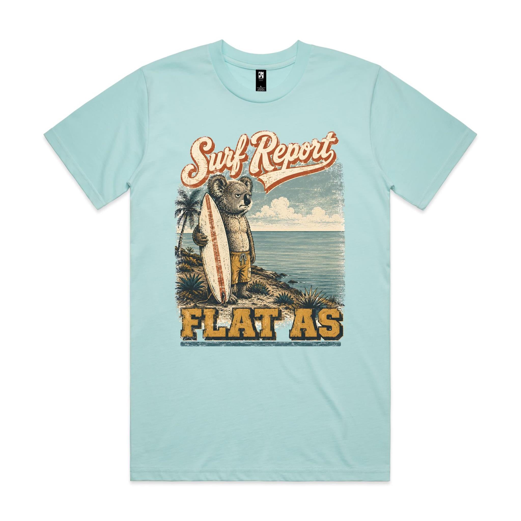 Surf Report: Flat As — Koala Surf Tee