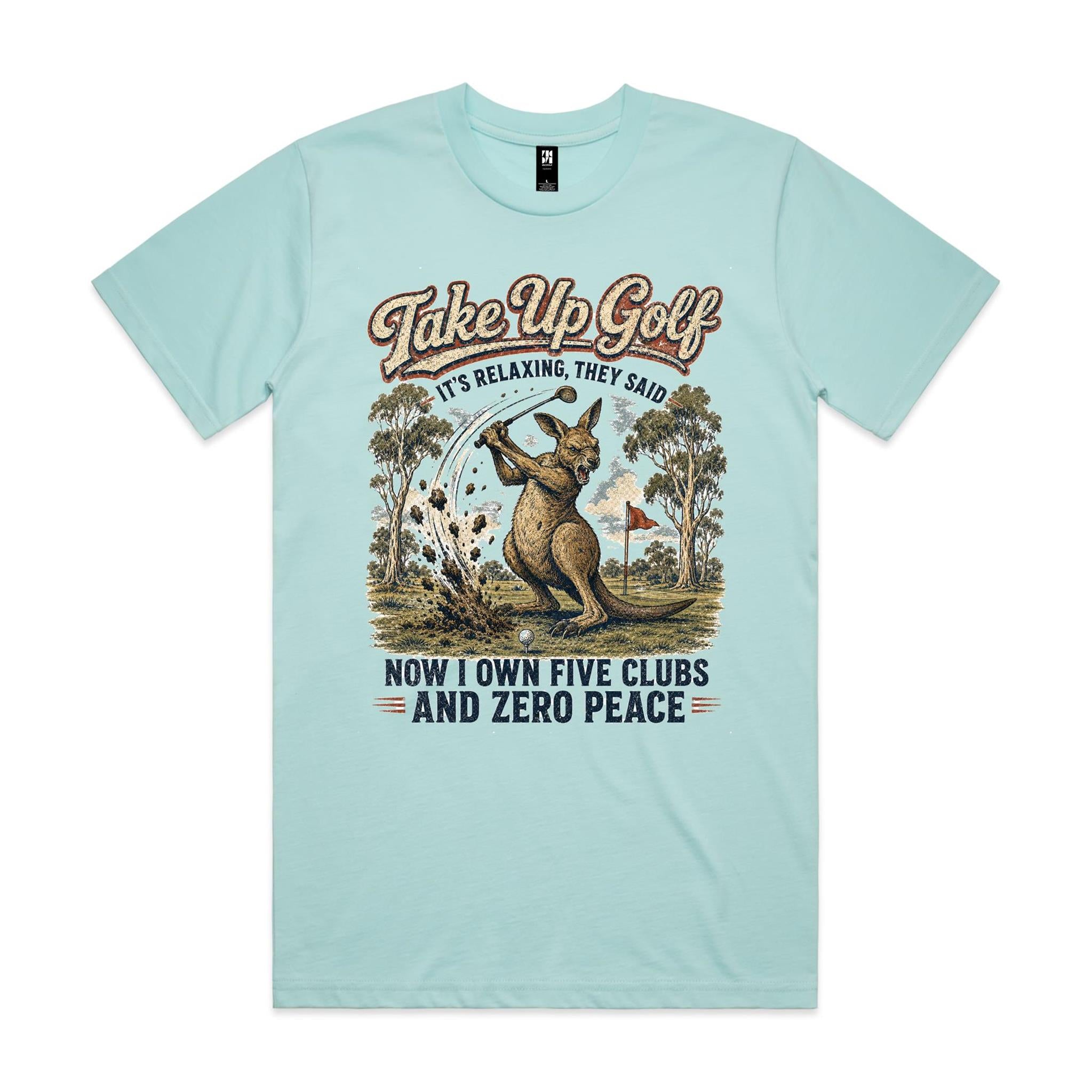 Take Up Golf, They Said — Kangaroo Golf Tee