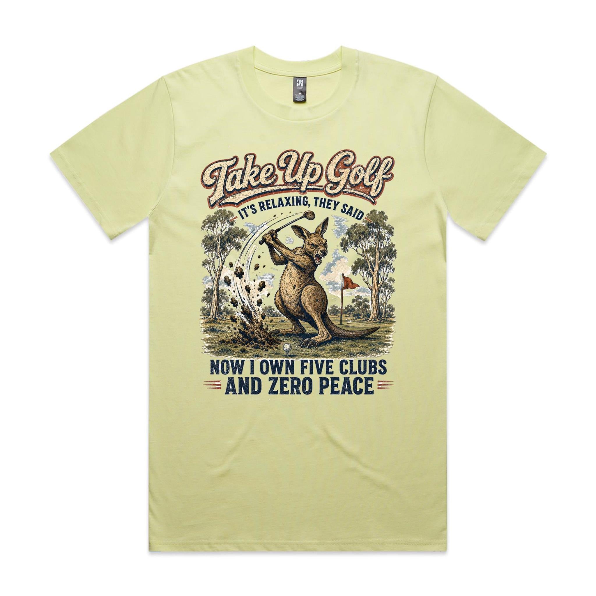 Take Up Golf, They Said — Kangaroo Golf Tee
