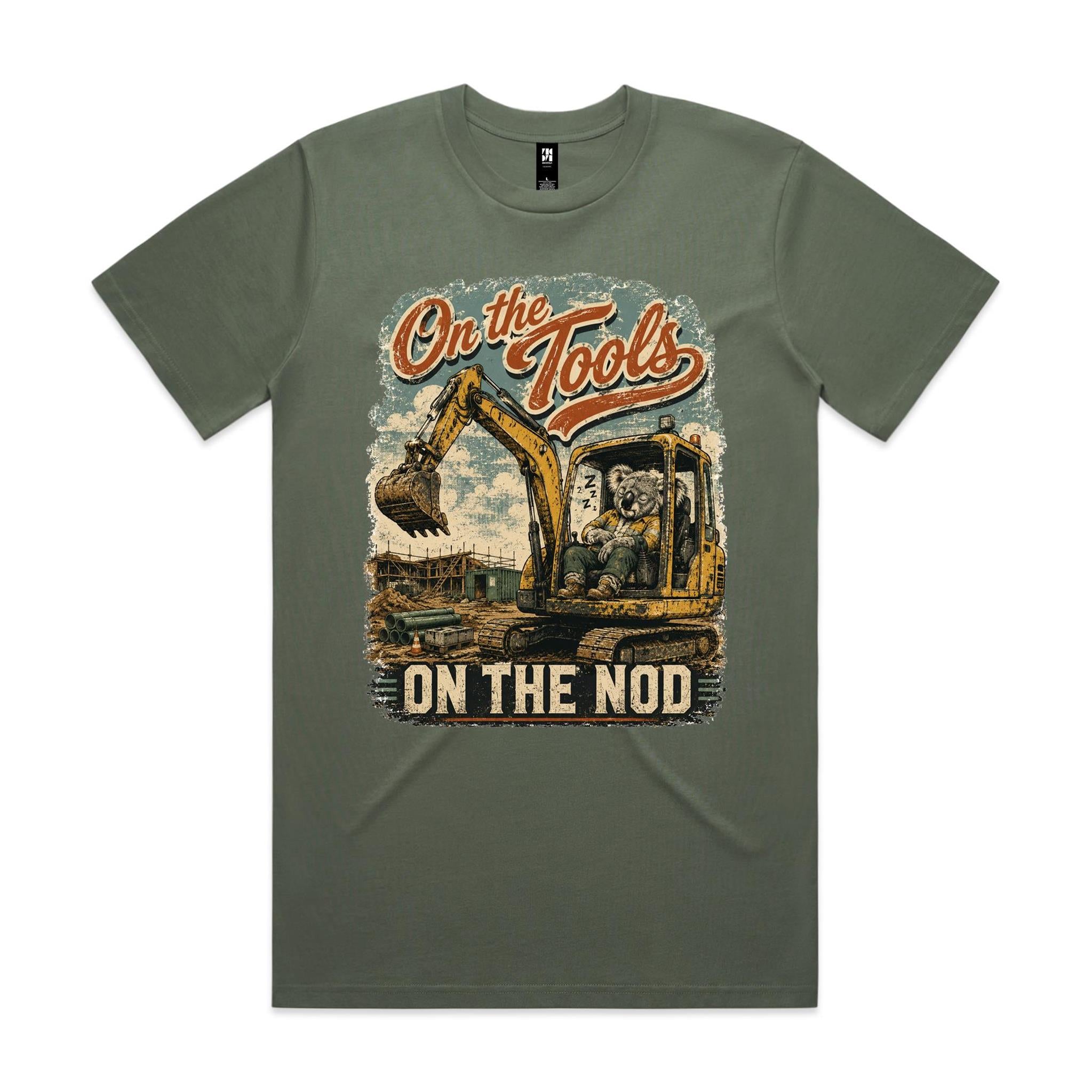 On the Tools — On the Nod | Koala Plant Operator Tee