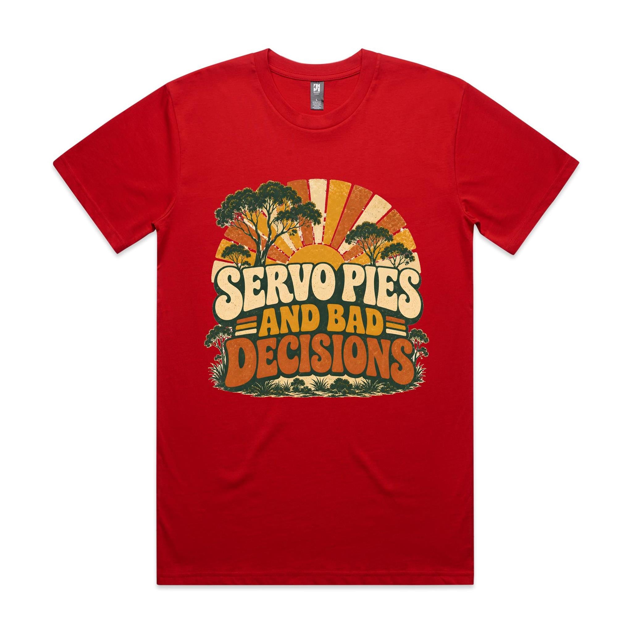Servo Pies and Bad Decisions — Tee