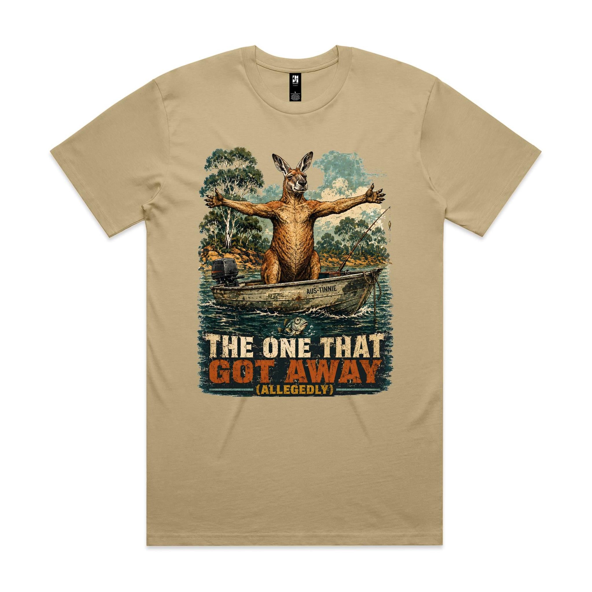 The One That Got Away (Allegedly) — Kangaroo Fishing Tee